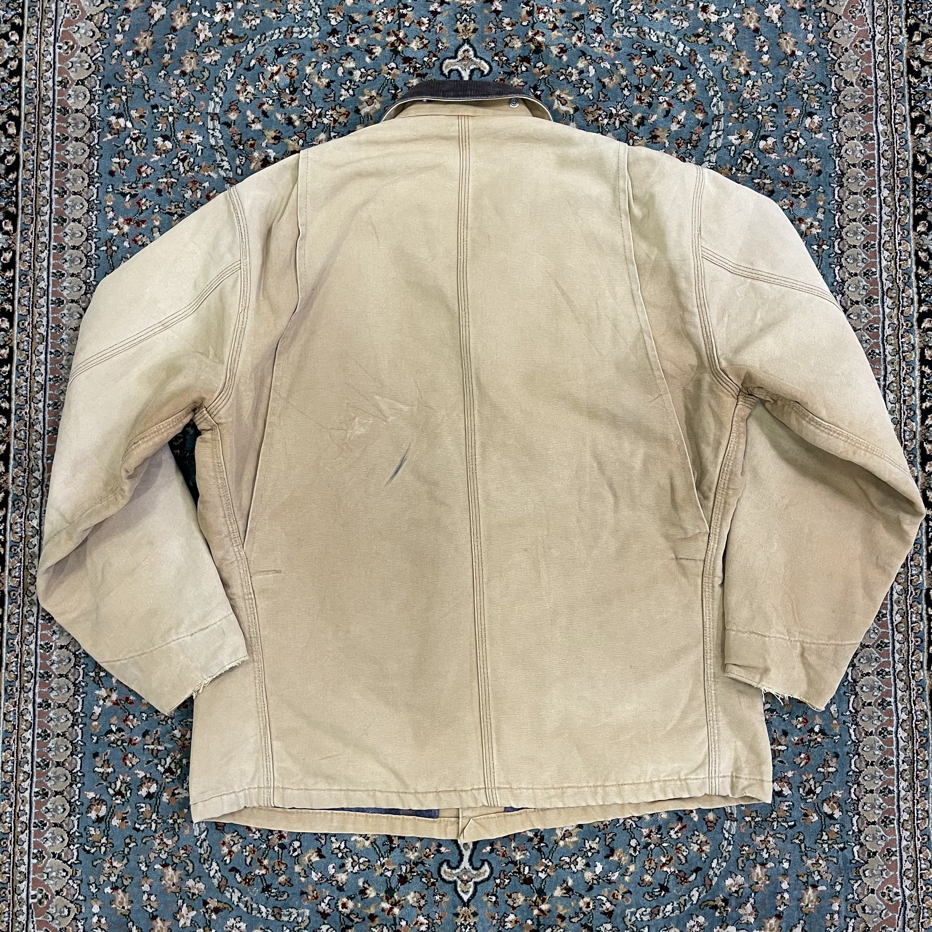 Carhartt × Carhartt Wip × Vintage Vtg 90s Carhartt Detroit Jacket Inner Blanket Size US XL / EU 56 / 4 - 15 Thumbnail