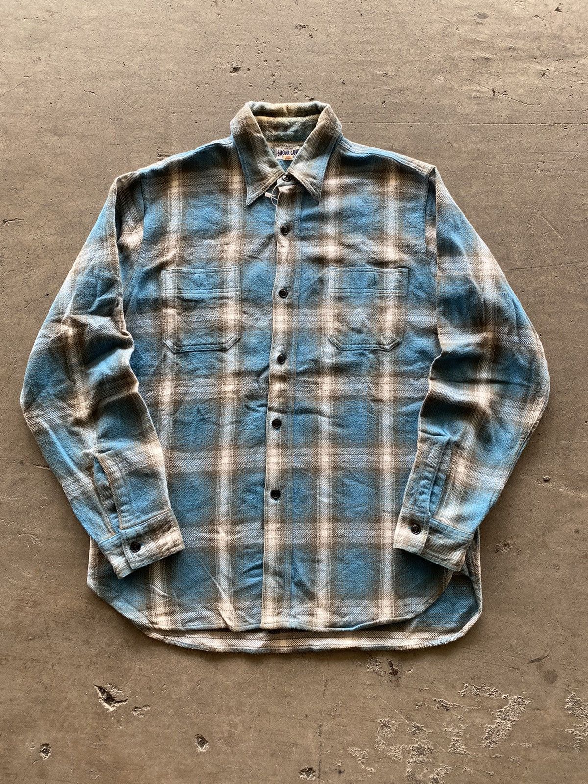 Sugar Cane Sugar Cane Plaid Flannel Shirt Size US M / EU 48-50 / 2 - 2 Thumbnail