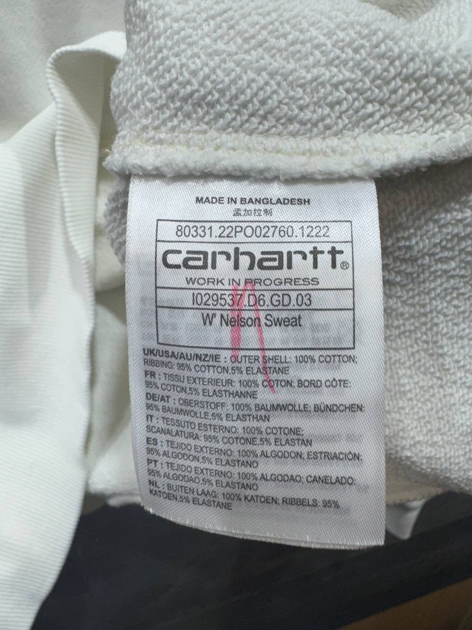 Carhartt Carhartt WIP W' Nelson Sweatshirt Size US M / EU 48-50 / 2 - 4 Thumbnail
