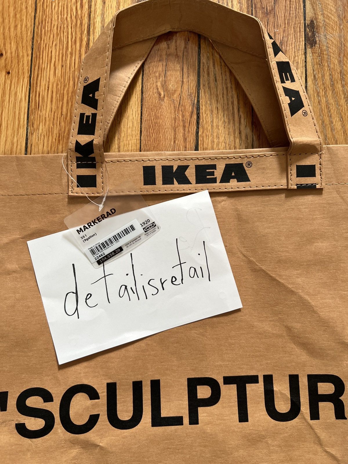 Off-White Ikea x Off-White tote bag Size ONE SIZE - 3 Thumbnail