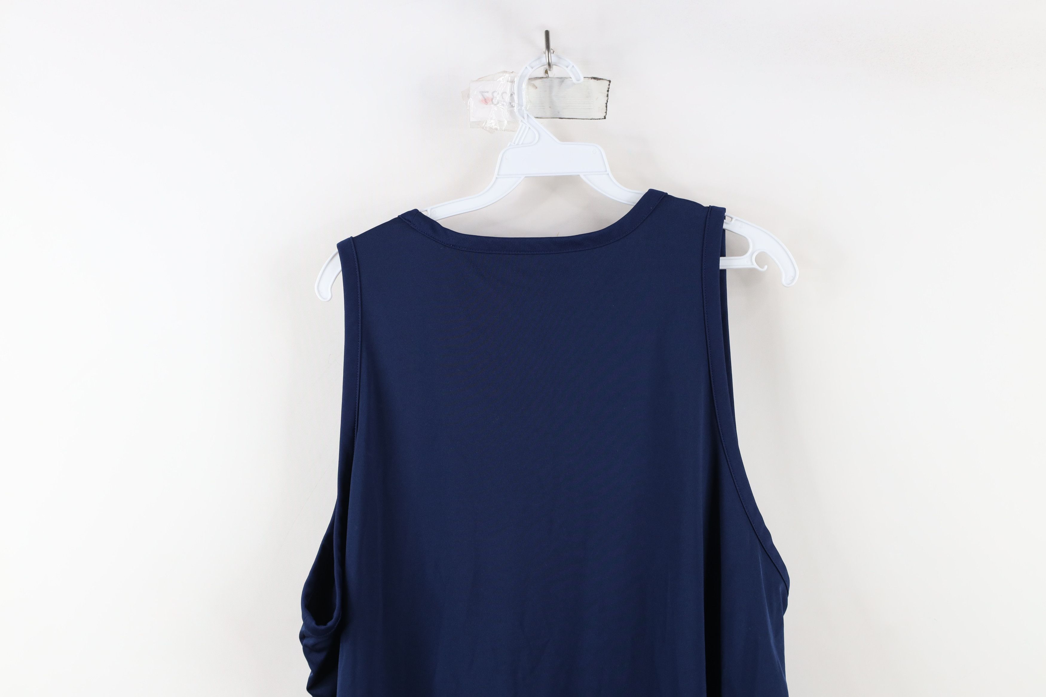 Adidas × Vintage Adidas Aeroready Tank Top T-Shirt Navy Blue Gym Tennis Size US XXL / EU 58 / 5 - 10 Thumbnail