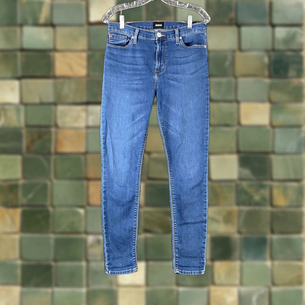 Hudson VINTAGE Hudson Los Angeles Blair Super Skinny Jeans Women 28 Blue Skinny 28 Womens Size 28" / US 6 / IT 42 - 1 Thumbnail