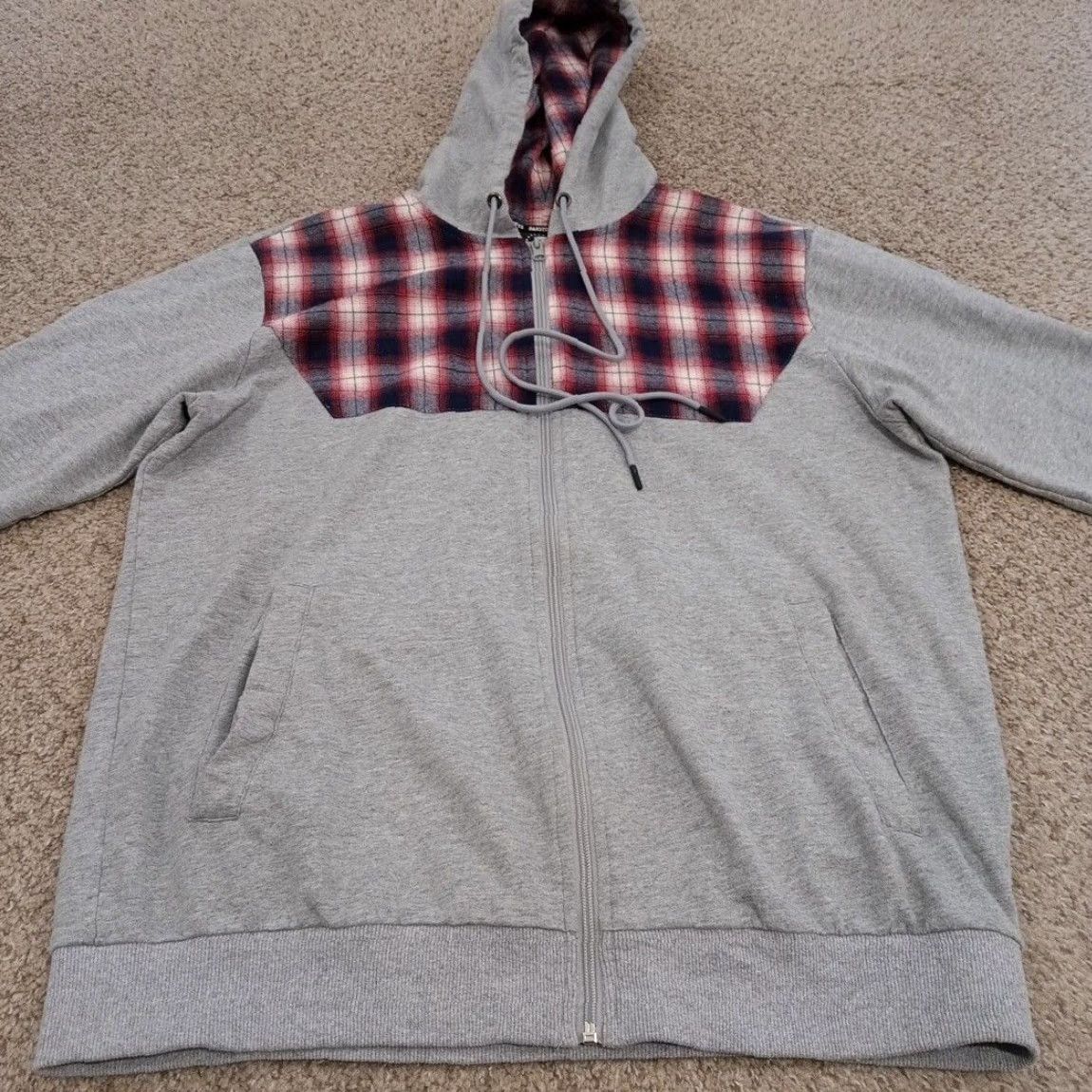 Vintage Barstool Sports Hoodie L Mens Gray Full Zip Long Sleeve Sports Size US L / EU 52-54 / 3 - 4 Thumbnail