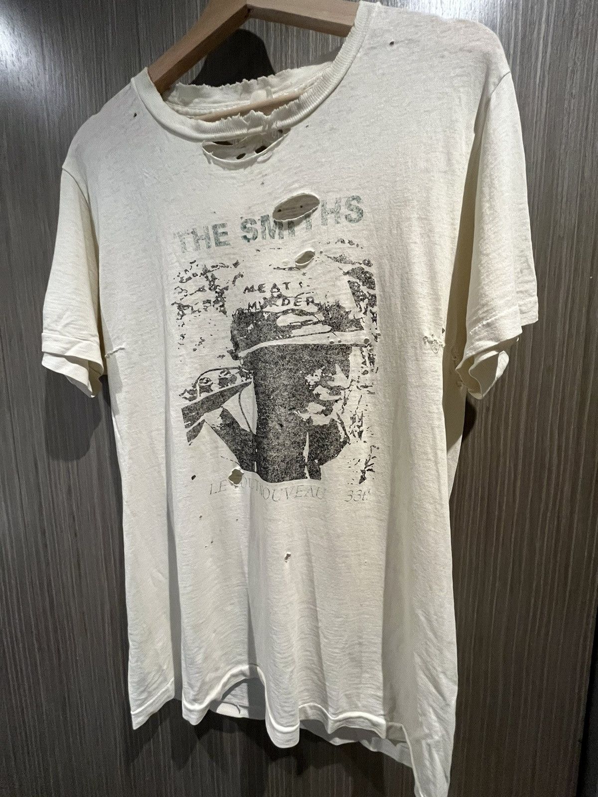 80s the smiths meat is murder t shirt