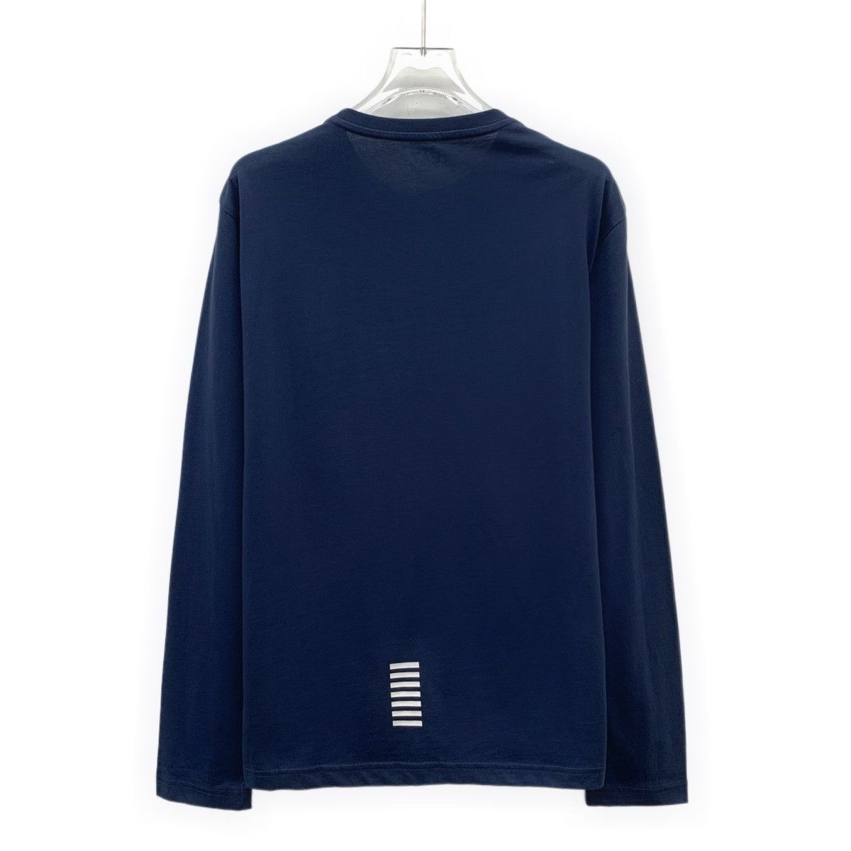 Armani Armani Dark Blue Logo Printed Long Sleeve Sweatshirt K26WX Size US S / EU 44-46 / 1 - 2 Thumbnail