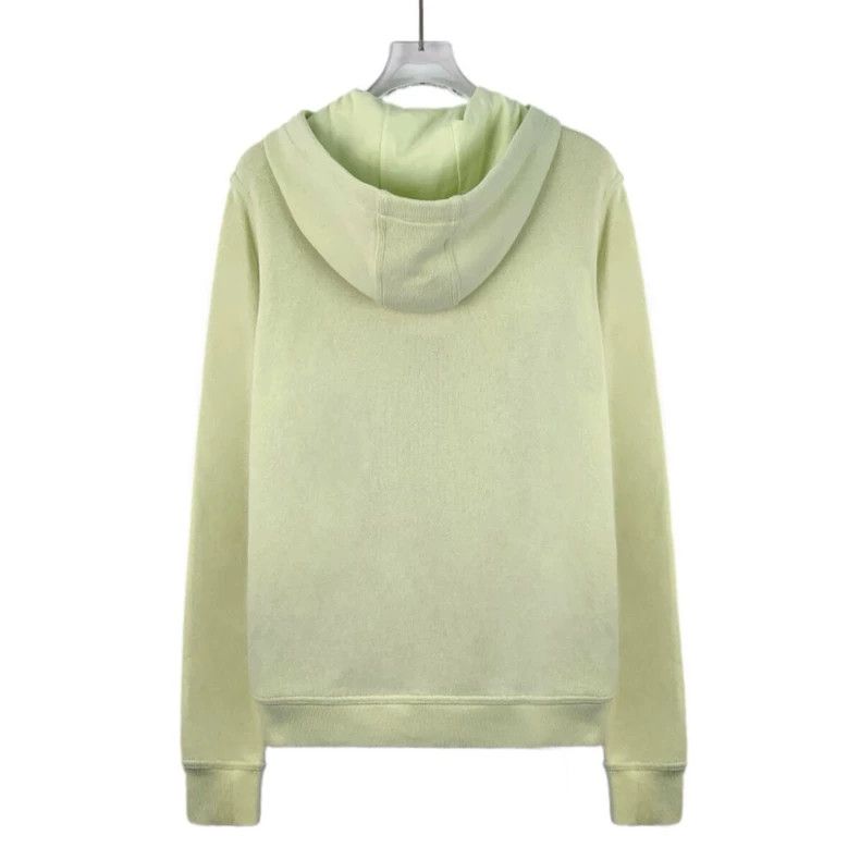 Kenzo KENZO Light green logo embroidered cotton hoodie zippered Size S / US 4 / IT 40 - 2 Thumbnail