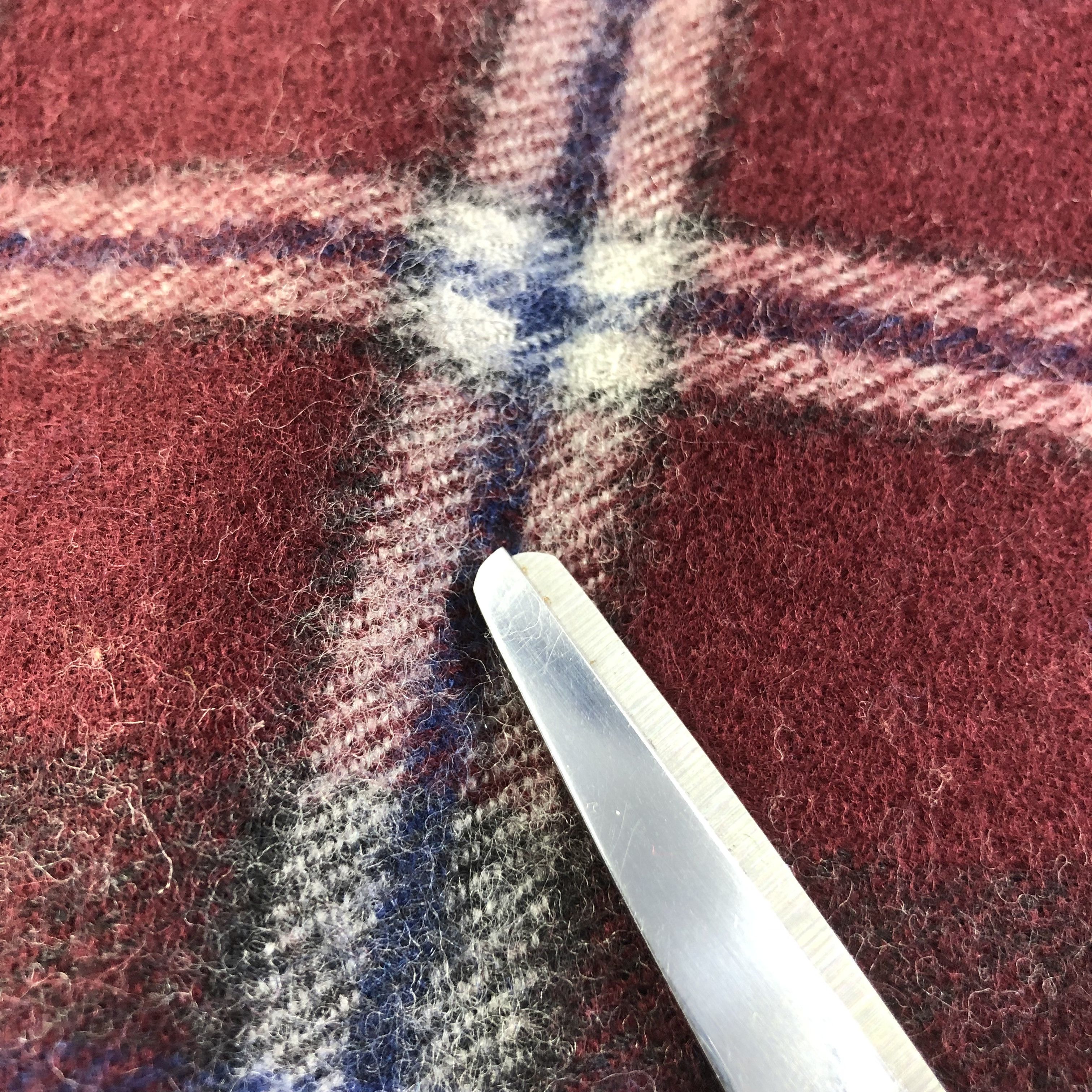 Lancel Lancel Tartan Wool Scarf Muffler V1575 Size ONE SIZE - 7 Thumbnail