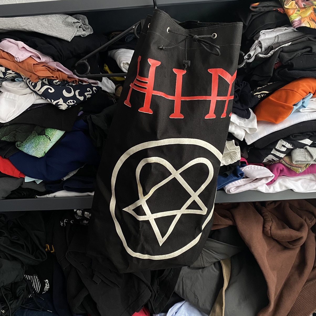 Band Tees VINTAGE HIM BAND Y2K EMO STYLE BACKPACK Size ONE SIZE - 2 Thumbnail