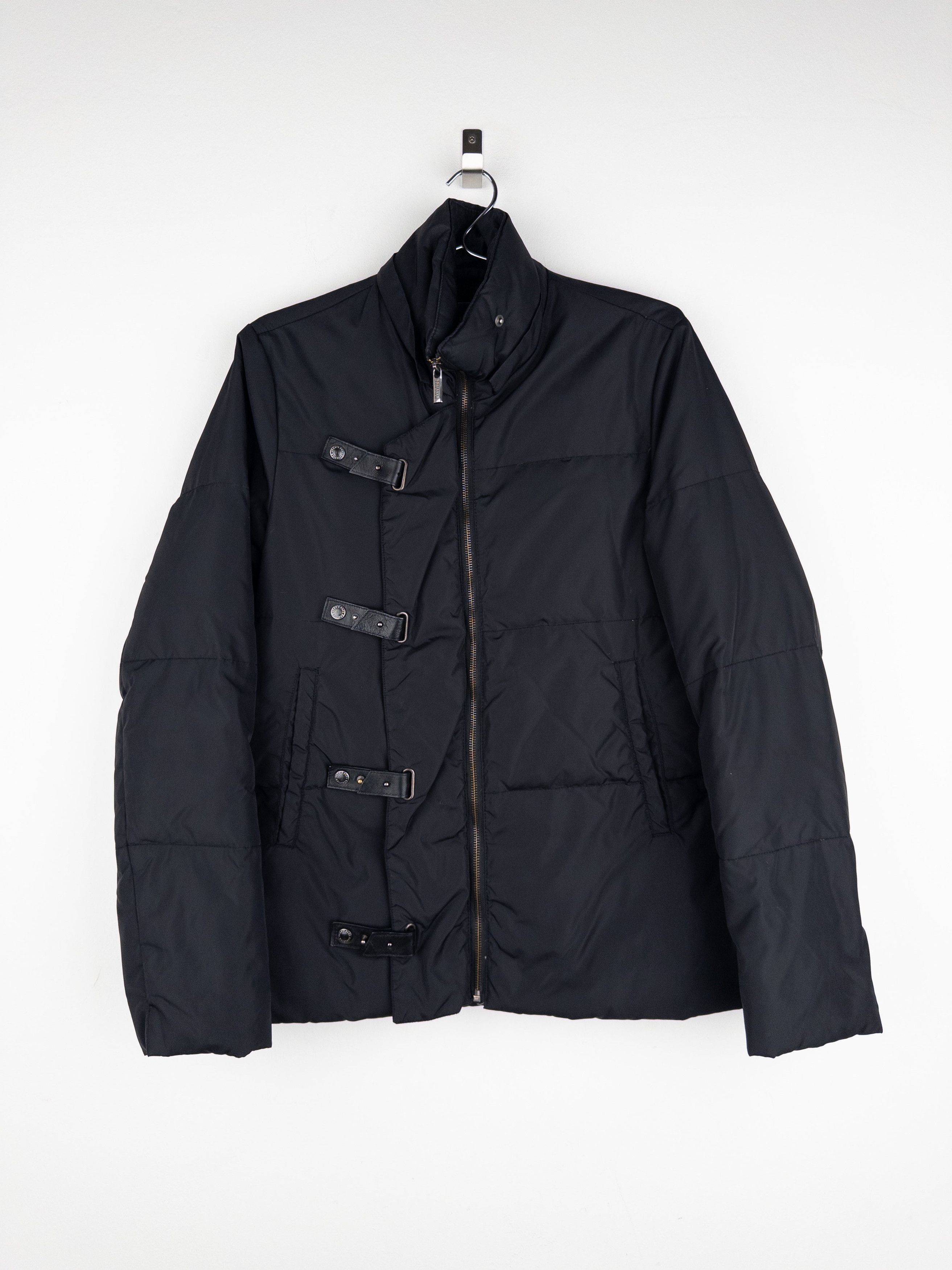 Jean Paul Gaultier AW03 Asymmetrical Bondage Strap Puffer Jacket Size US XL / EU 56 / 4 - 1 Thumbnail