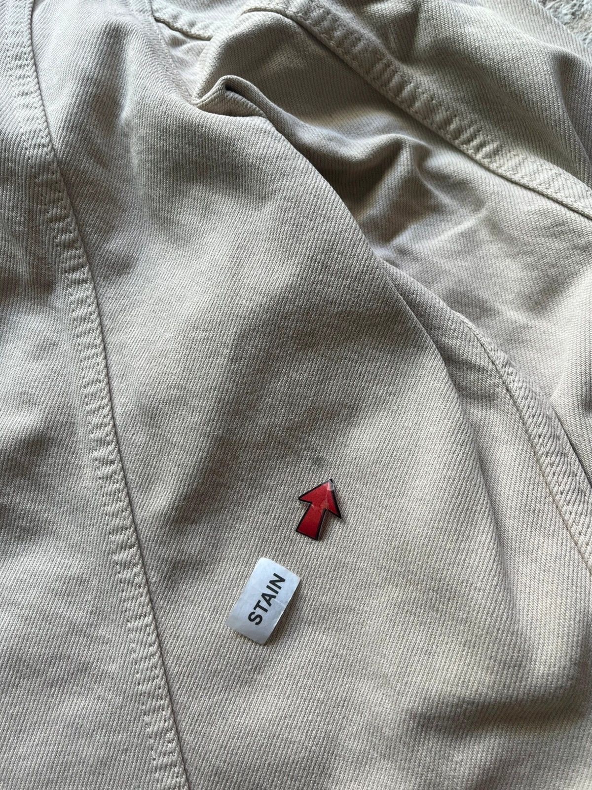 Levi's Levi’s 70503 02 Sz L Denim Jacket Beige Vintage 1997 Rare Size US L / EU 52-54 / 3 - 13 Thumbnail