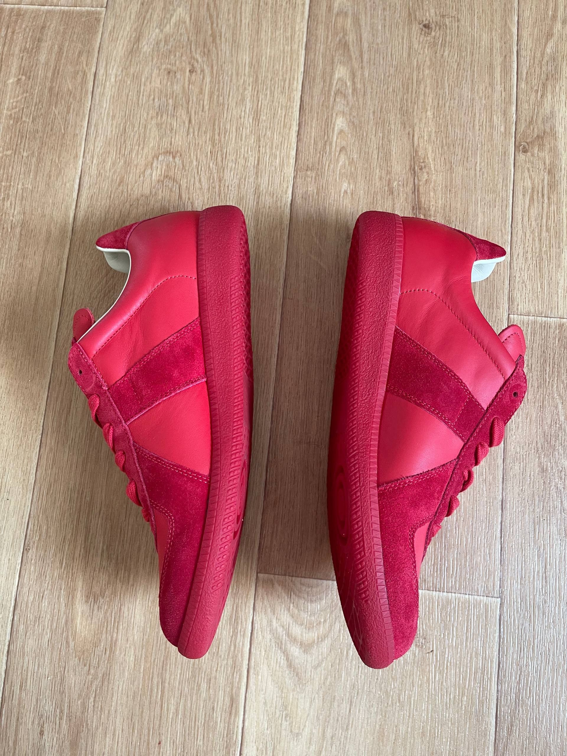 Maison Margiela Maison Martin Margiela MMM Low tTop Replica Red Sneaers Sz41 Size US 8 / EU 41 - 18 Thumbnail