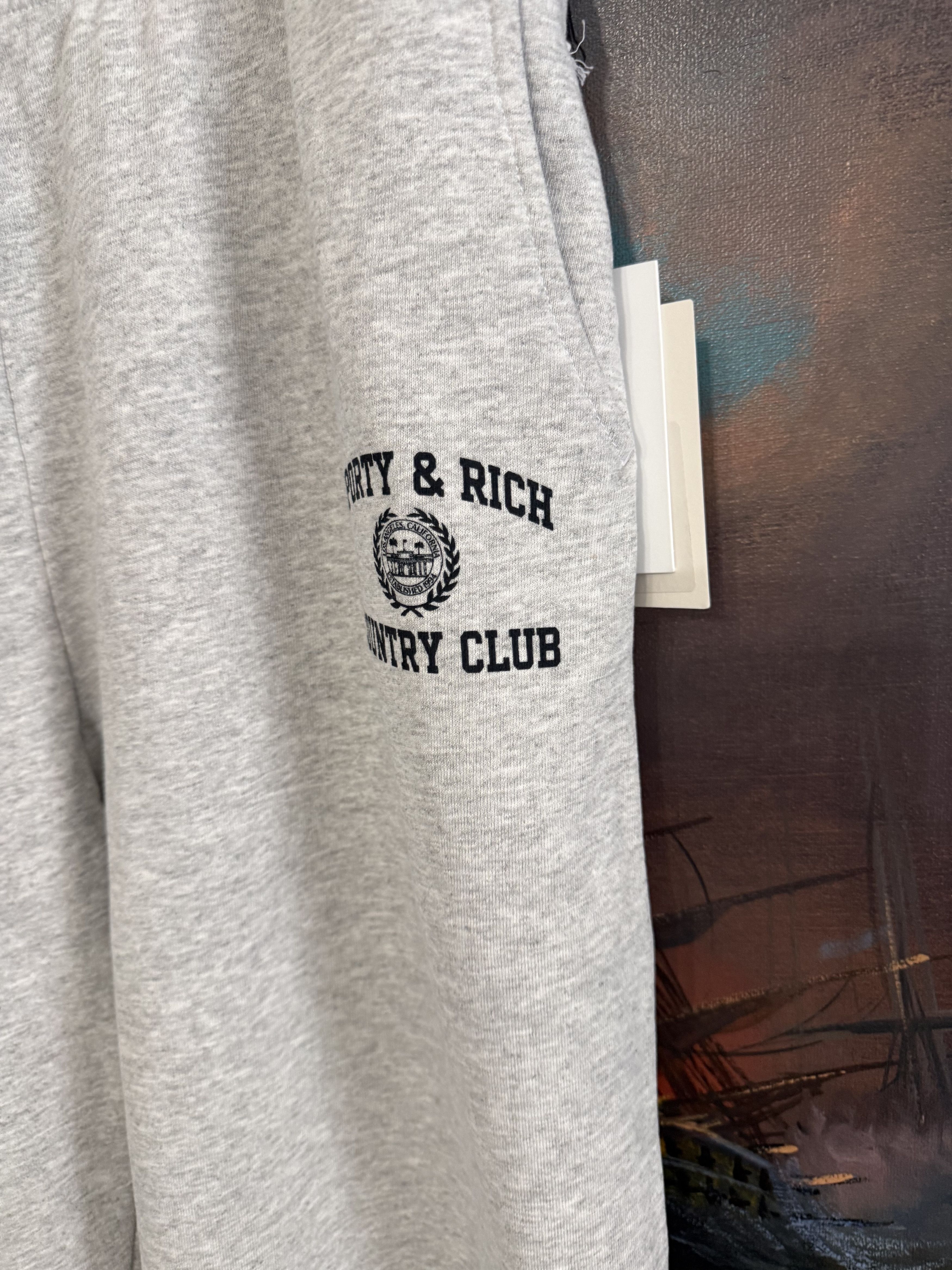 Sporty & Rich SPORTY & RICH JOGGERS RUNNING PANTS COUNTRY CLUB XL Size US 36 / EU 52 - 9 Thumbnail
