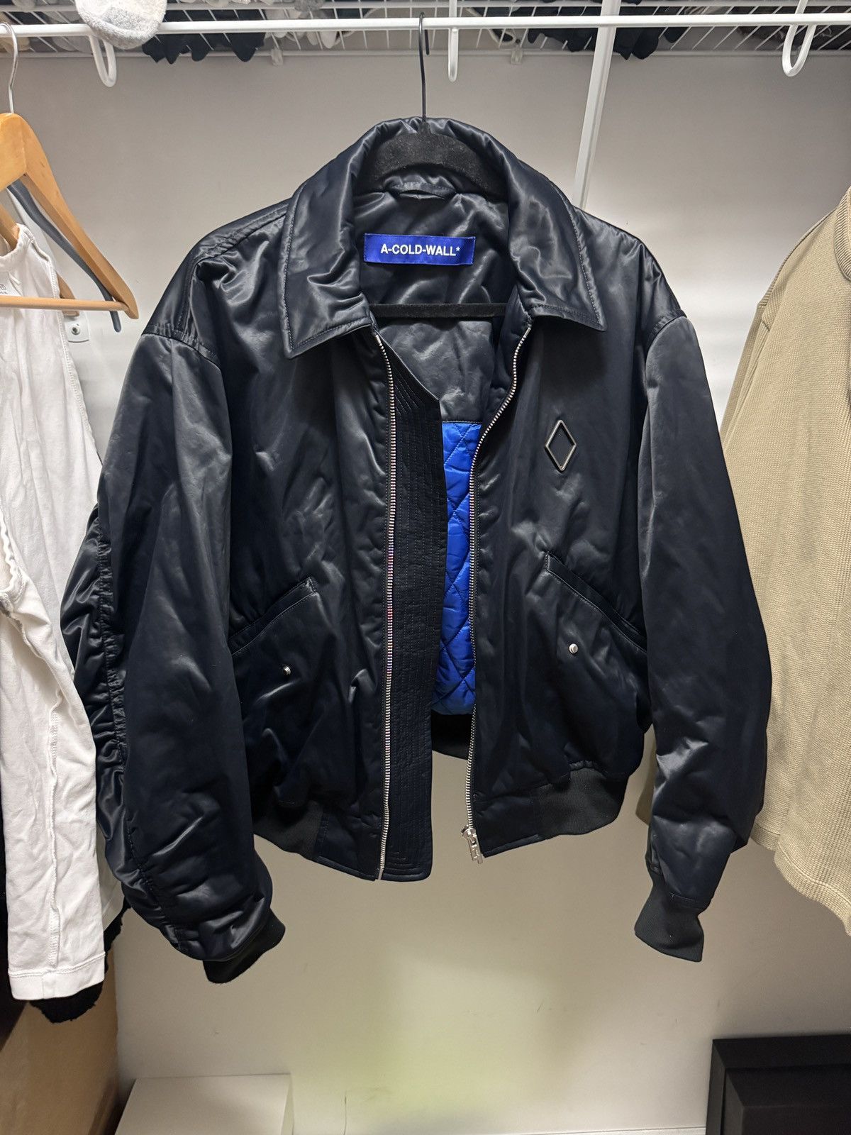 A-COLD-WALL* A-Cold-Wall Black cinch bomber jacket Size US M / EU 48-50 / 2 - 1 Thumbnail