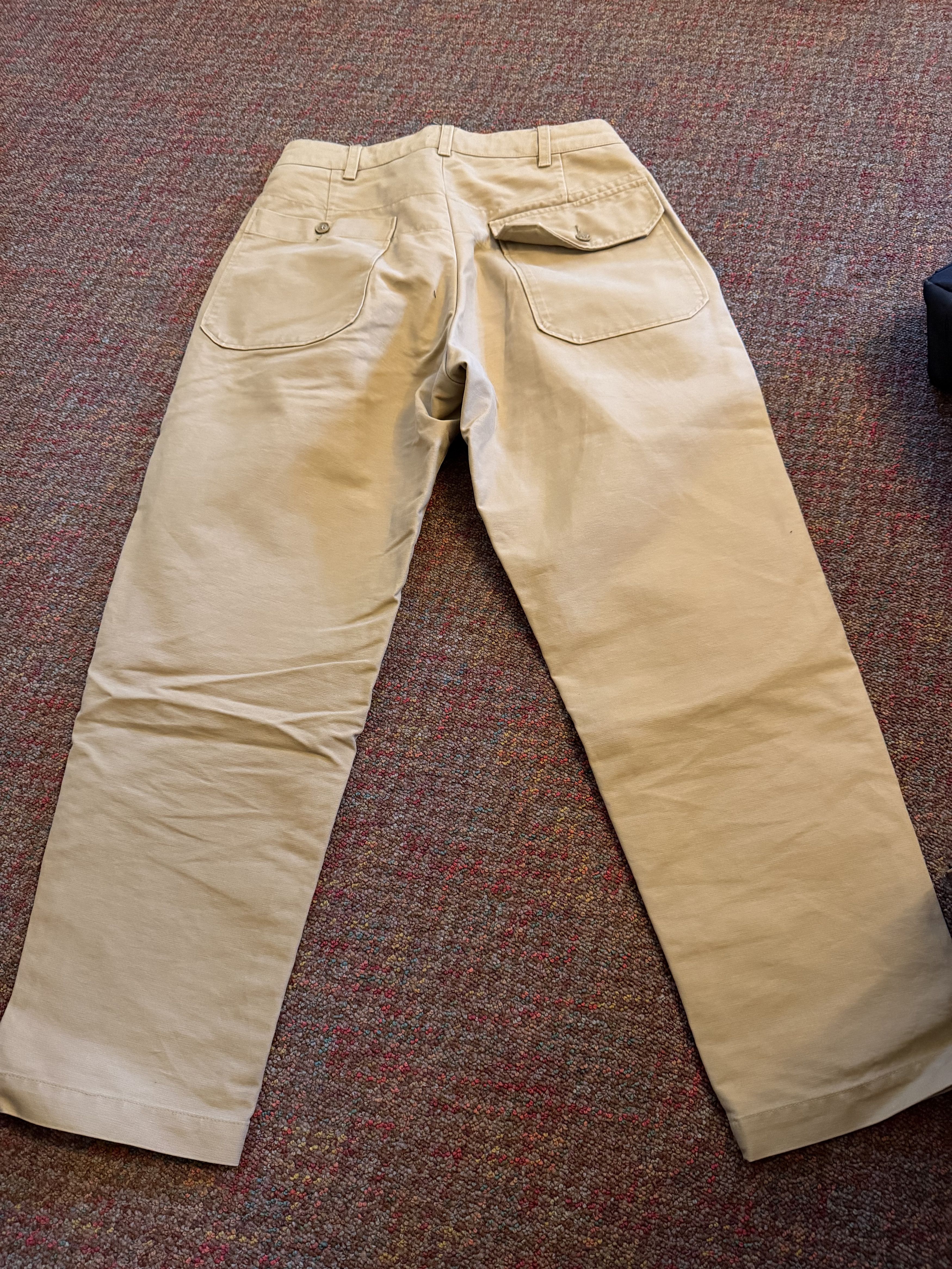 Engineered Garments Engineered Garments Pleated Pants Khaki Double Cloth Size US 30 / EU 46 - 2 Thumbnail