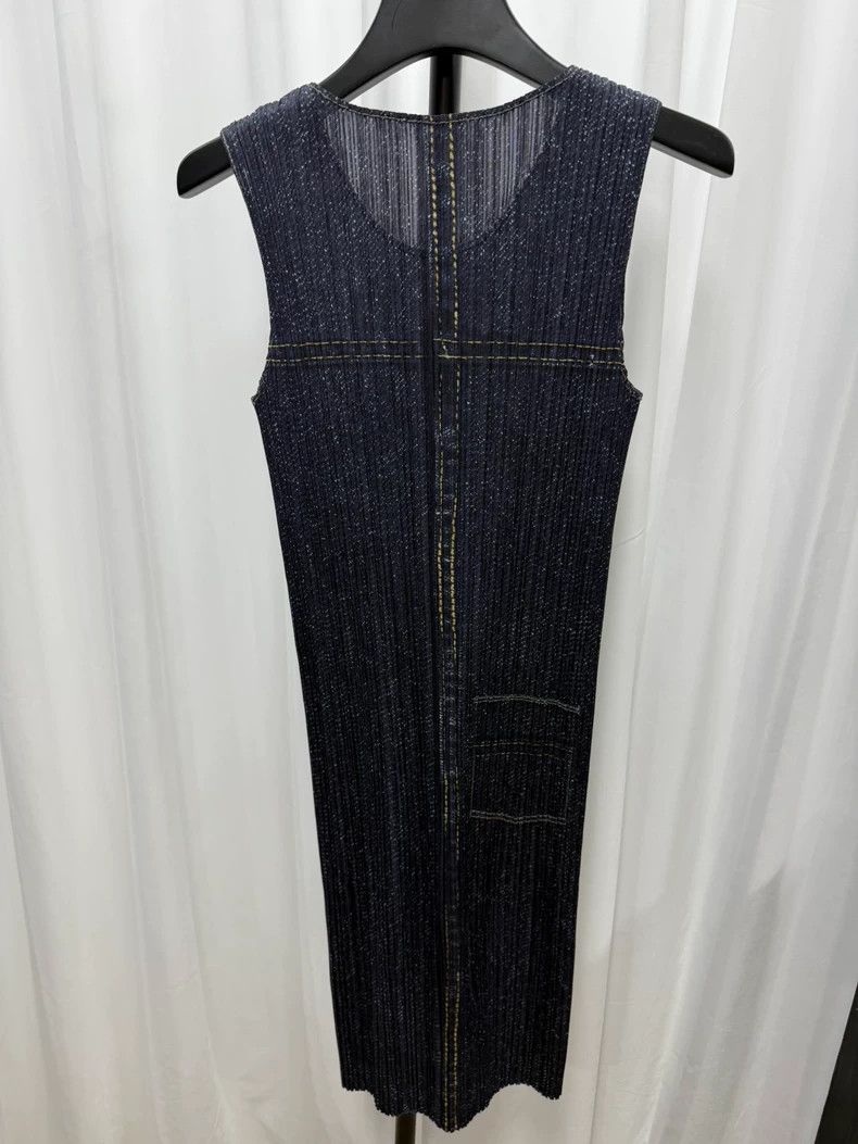 Issey Miyake Issey miyake 1999 SS Denim Dress 2503-Nextarrow Size ONE SIZE - 6 Thumbnail