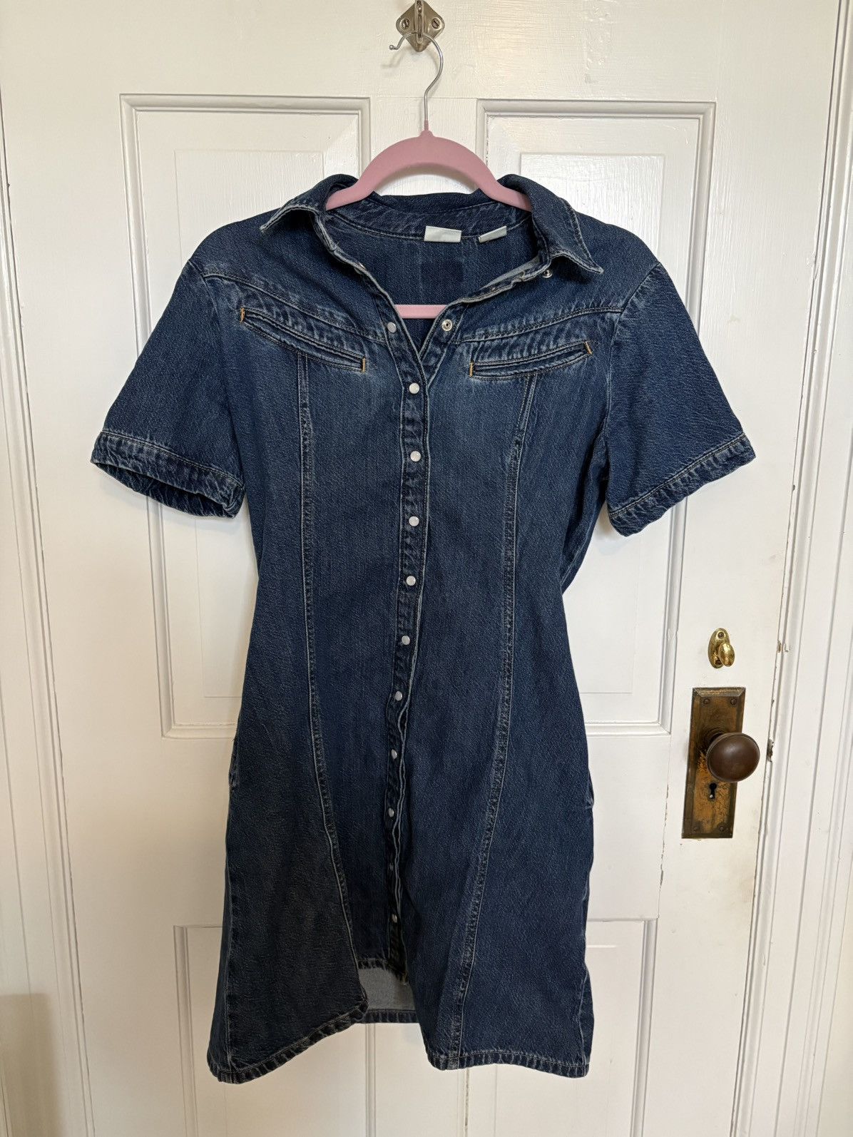 Levi's Levi’s Denim Button Down Dress Size S / US 4 / IT 40 - 1 Thumbnail
