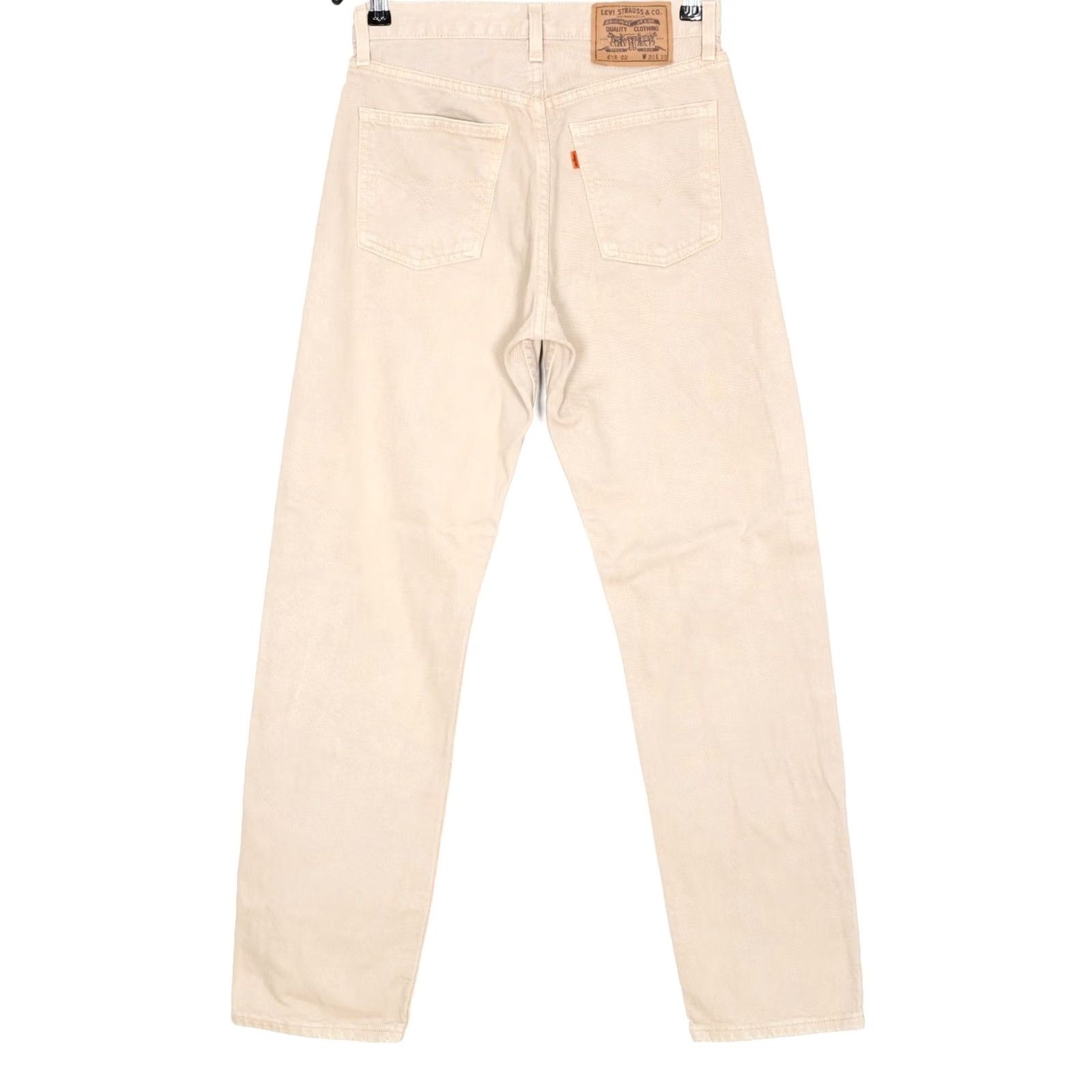 Levi's VINTAGE Levi’s 615 02 Jeans Men Size 28x31 Regular Straight Beige Denim 5-Pocket Design Mens Size US 30 / EU 46 - 2 Thumbnail