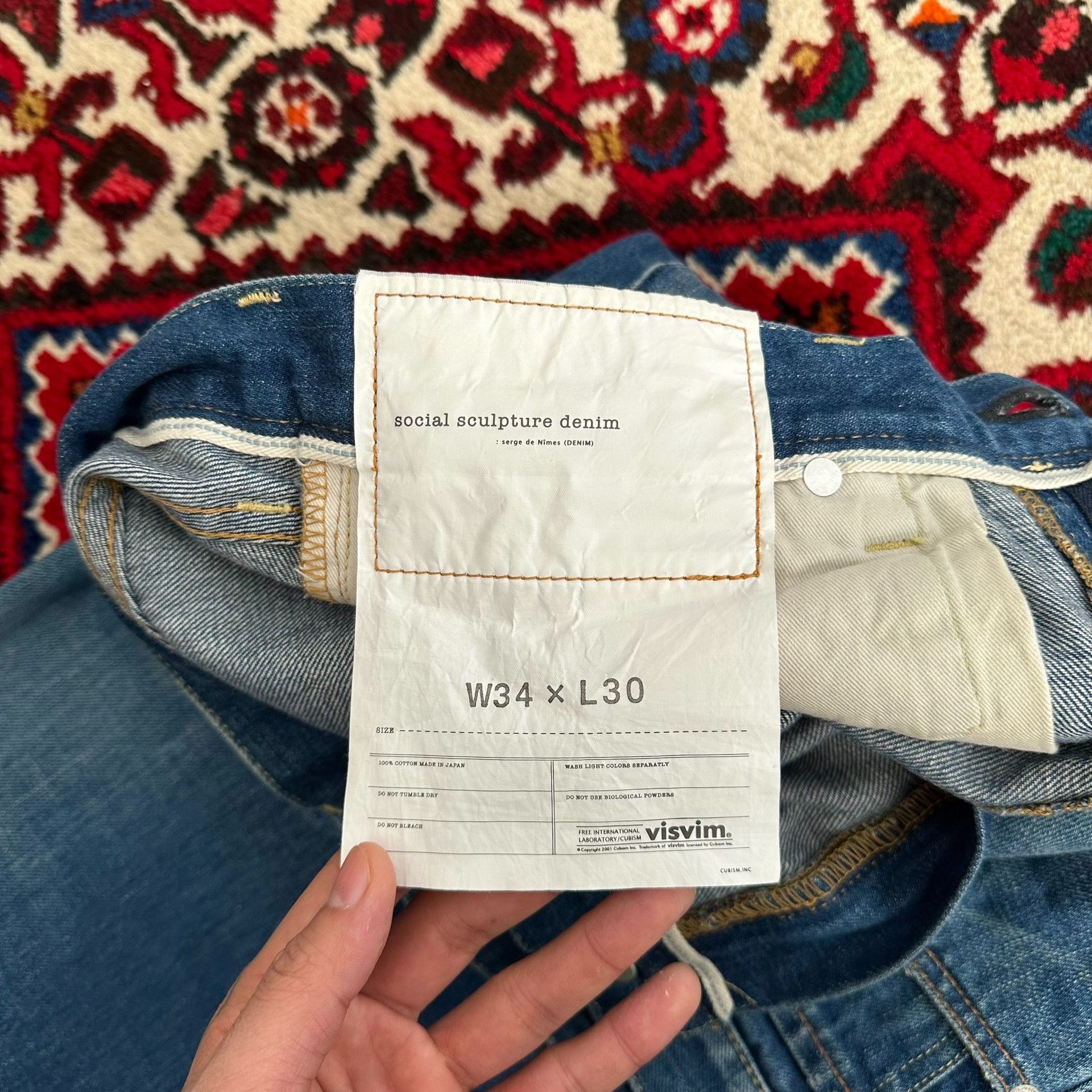 Visvim VISVIM 14SS 03D5 jeans Nextarrow-2501 Size US 34 / EU 50 - 8 Thumbnail