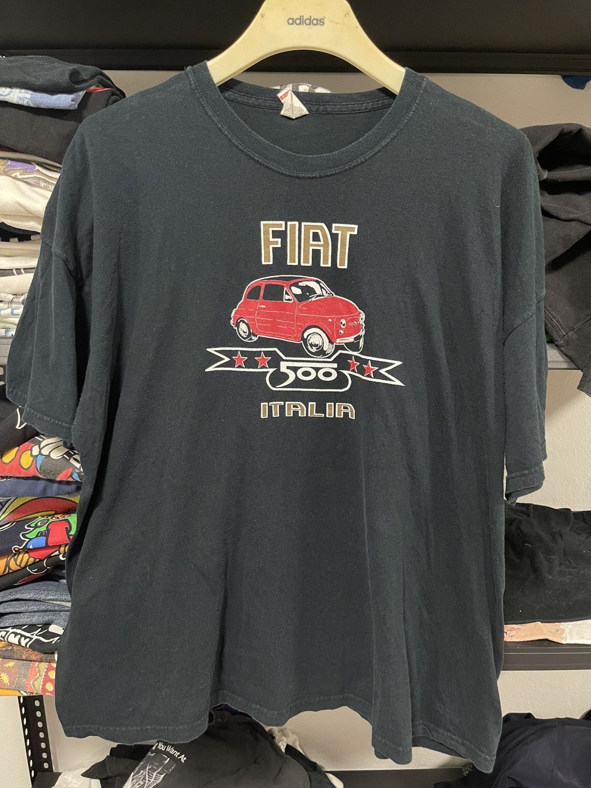 Vintage Rare Vintage Y2K FIAT 500 "Italia" Graphic Tee - XXL Size US XXL / EU 58 / 5 - 1 Thumbnail
