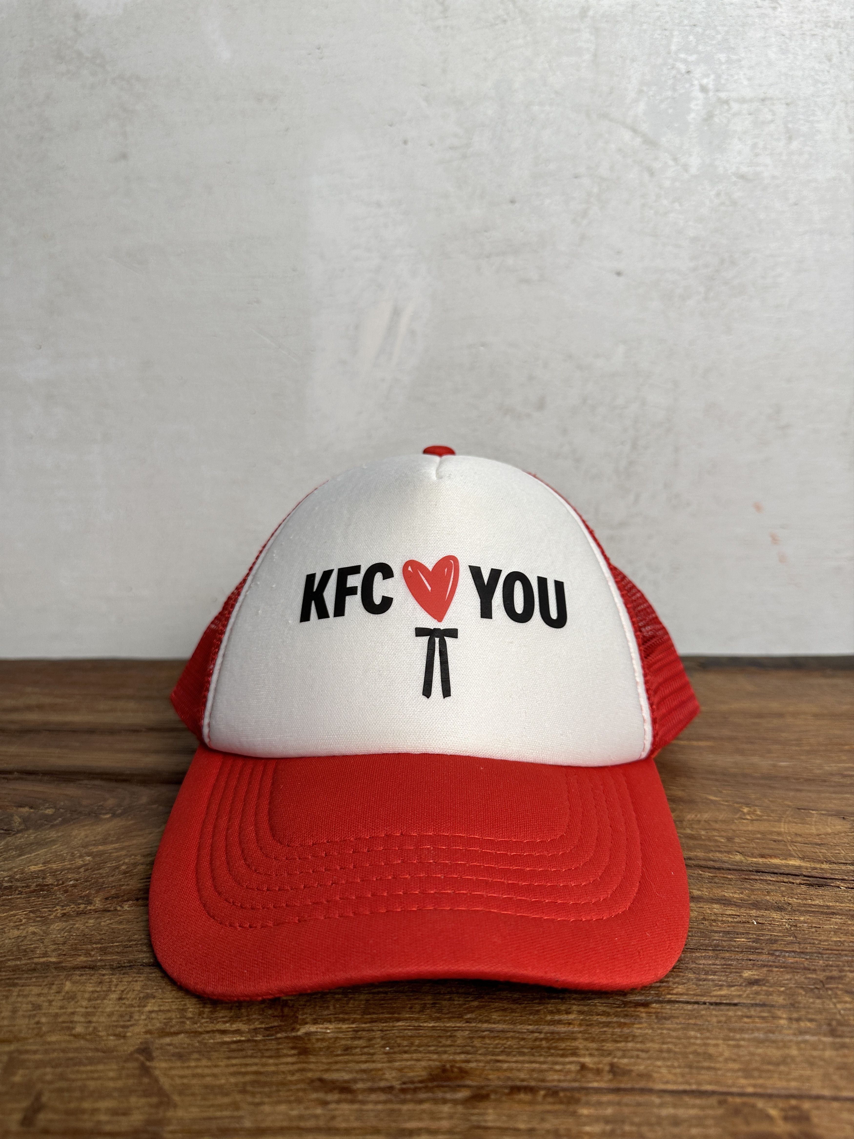 Vintage KFC Merch Trucker Cap Size ONE SIZE - 2 Thumbnail