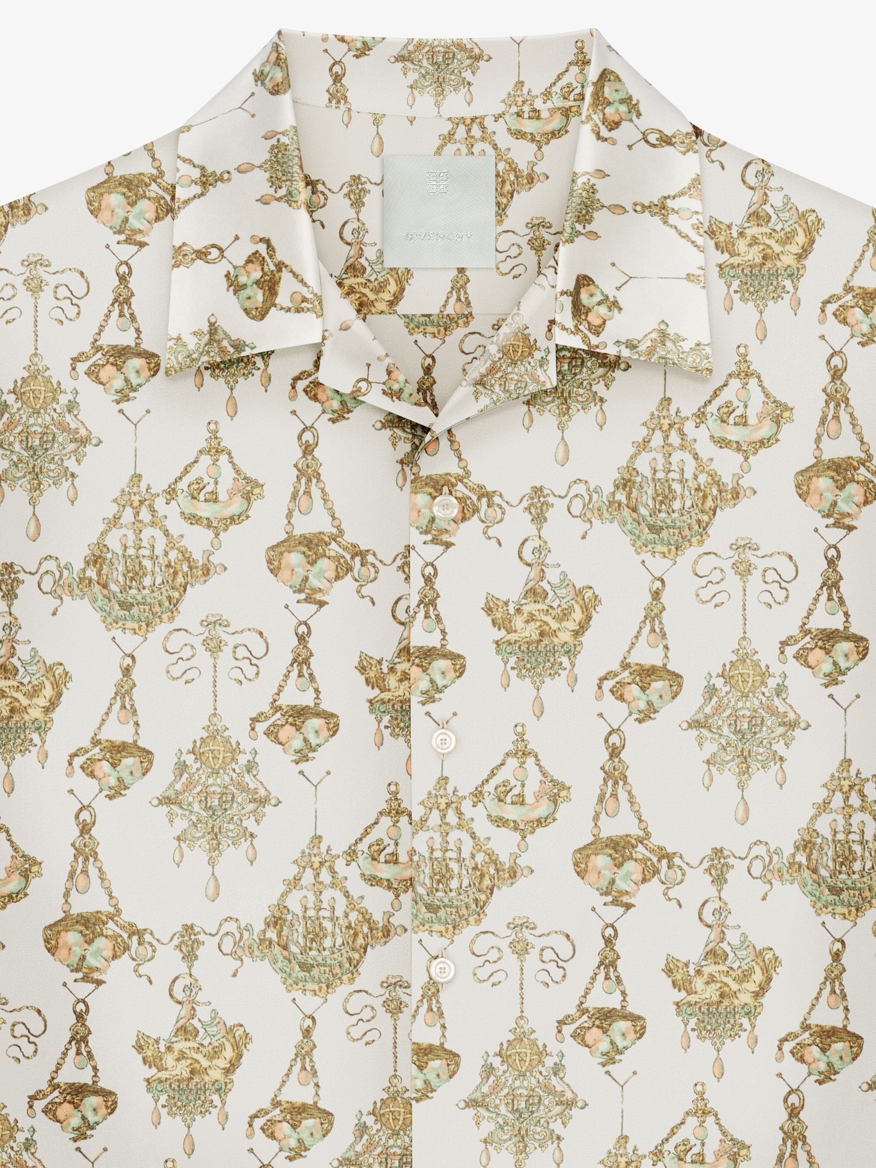 Givenchy o1w1db10925 New Bowling Shirt in Multicolor Size US M / EU 48-50 / 2 - 5 Thumbnail