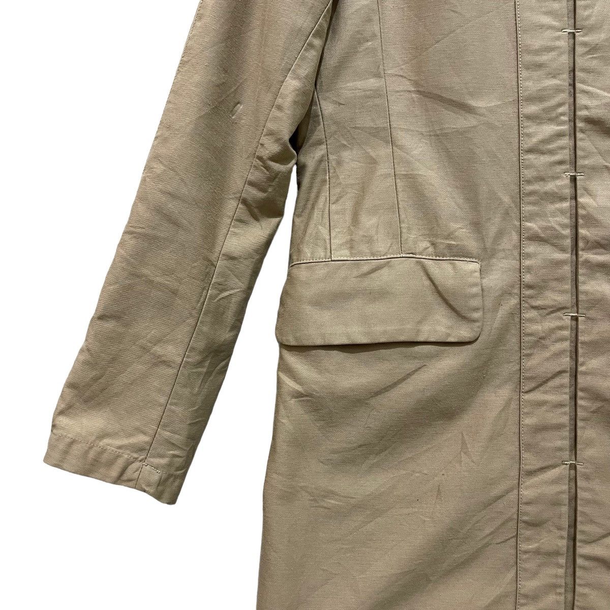 Designer × Japanese Brand DAILY VÊTEMENTS WIM NEELS Trench Coat Jacket Size S / US 4 / IT 40 - 6 Thumbnail