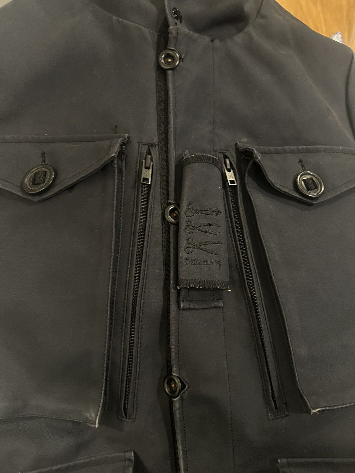 DENHAM Denham Mac Station Mackintosh Divesuit Military Jacket Size US M / EU 48-50 / 2 - 3 Thumbnail