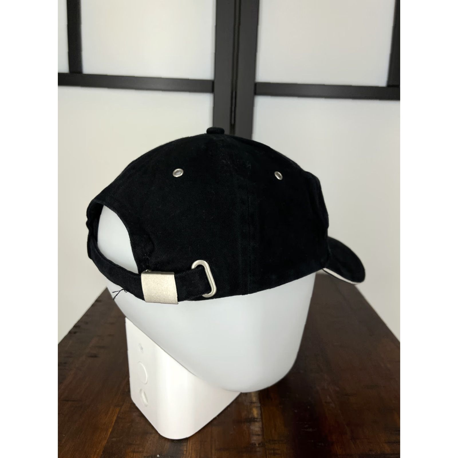 Vintage Miller Genuine Draft Hat Cap Strap Back Adult One Size Black Cotton Blend / Falcon Headwear / Hat / Adult / One Size / Black / Baseball Cap / Mens Size ONE SIZE - 7 Thumbnail