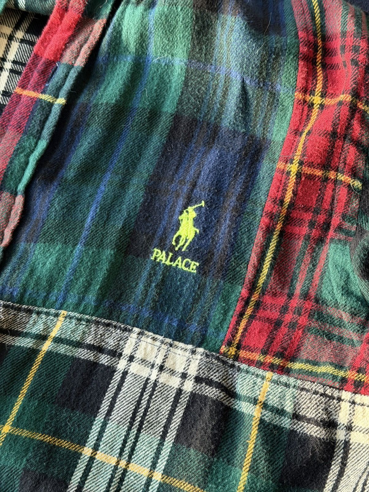 Ralph Lauren Palace Ralph Lauren BD Shirt Pieced Flannel Size US S / EU 44-46 / 1 - 2 Thumbnail