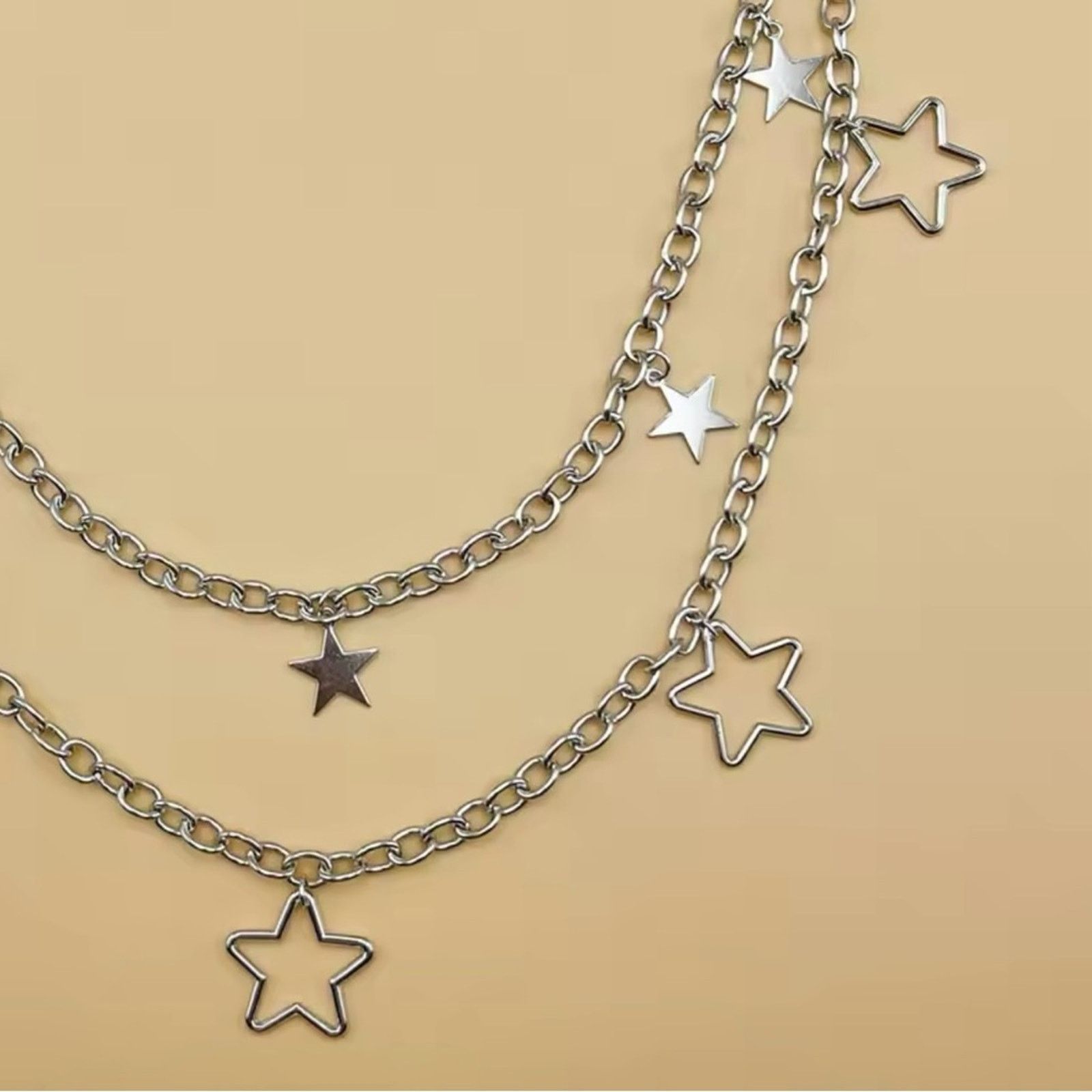 Other Vintage Pants Key Chain Ring For Women Men Star Celestial Size ONE SIZE - 3 Thumbnail