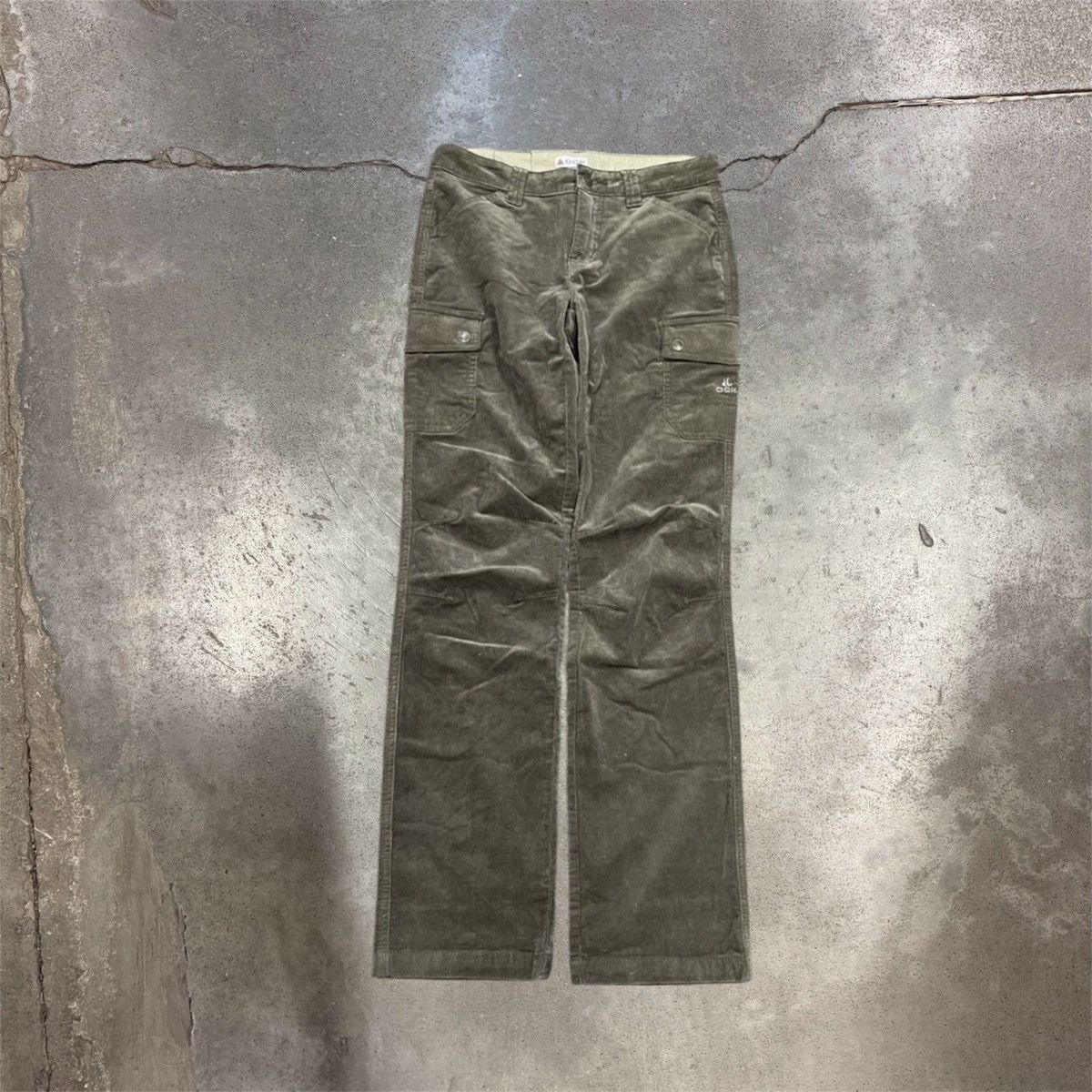 Vintage Y2K Corduroy Pants Jeans 90s Flared 32 32