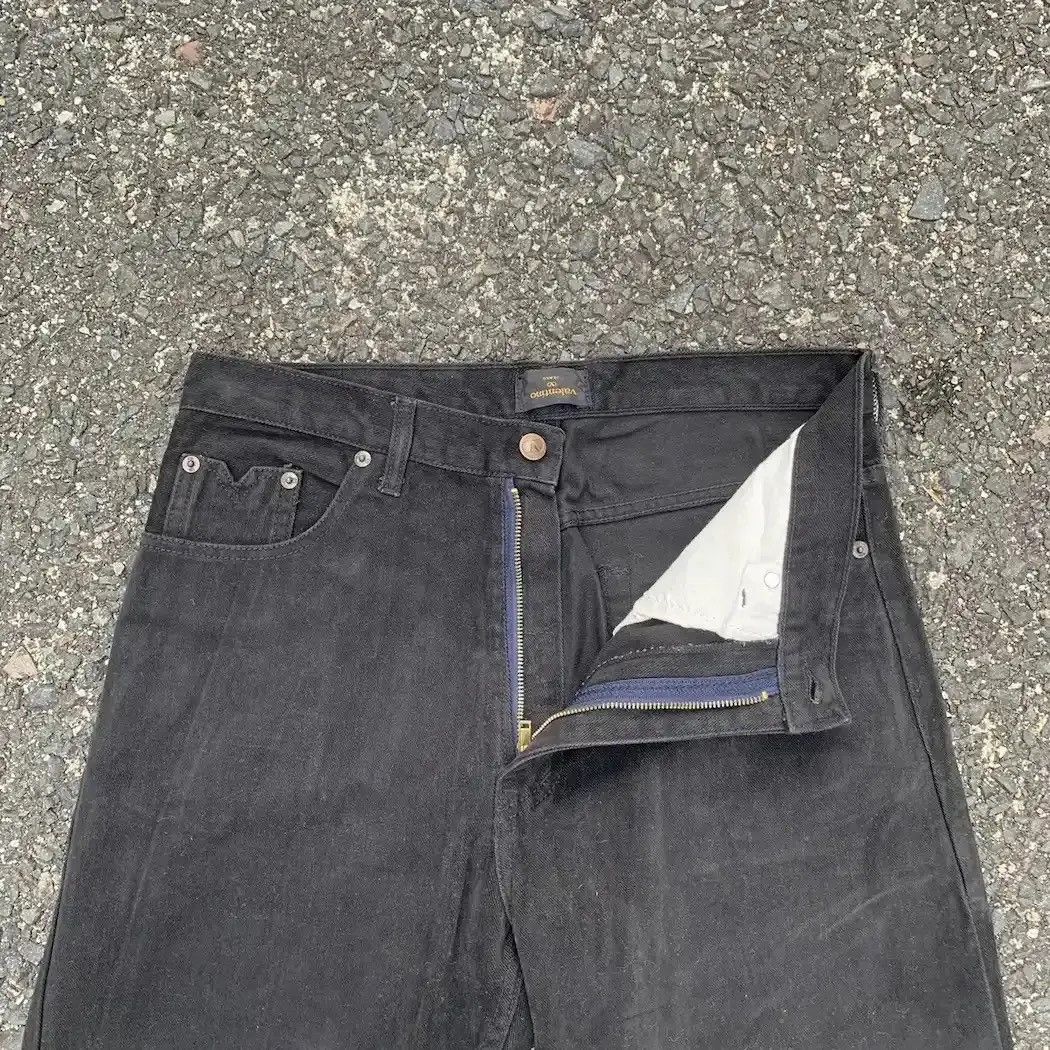 Valentino SICKS 💥 Vintage Valentino Japan Jeans Black Pants W32 L32 Size US 32 / EU 48 - 7 Thumbnail