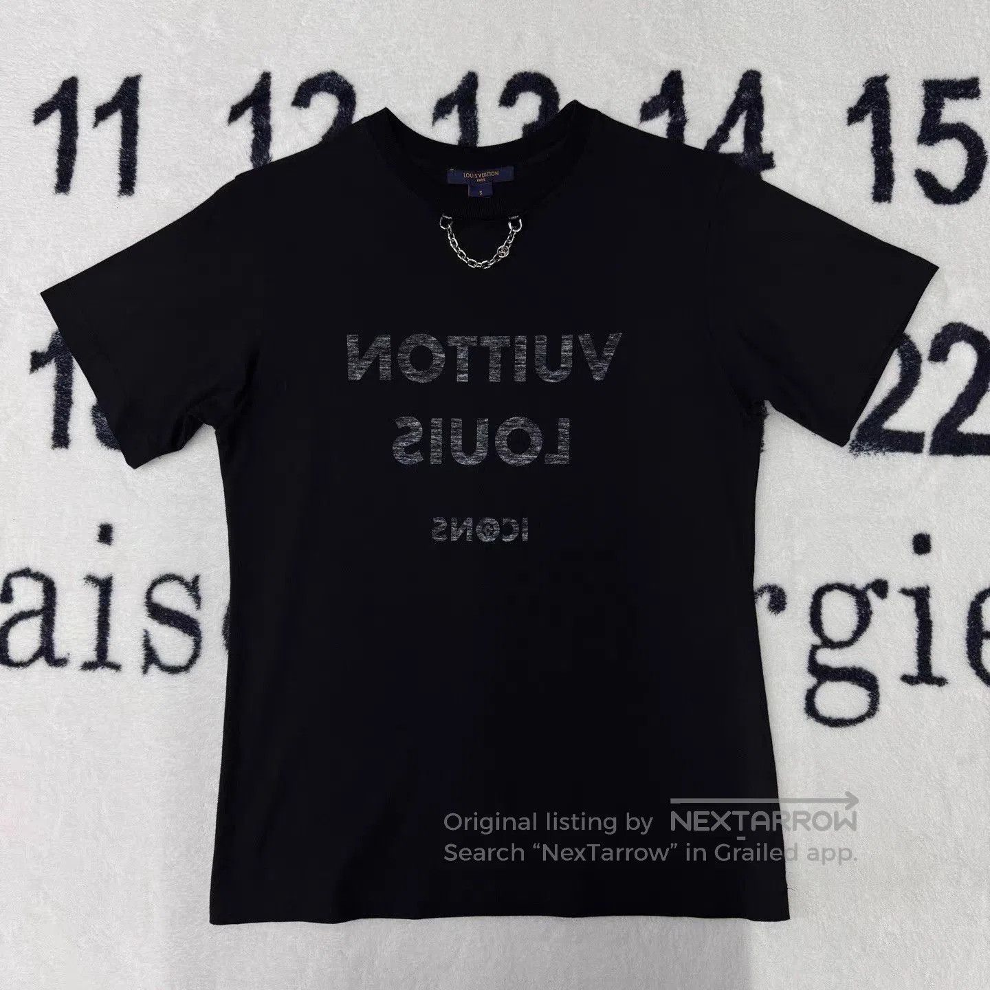 Louis Vuitton Reversed Logo Short Sleeve T. Size US S / EU 44-46 / 1 - 1 Thumbnail