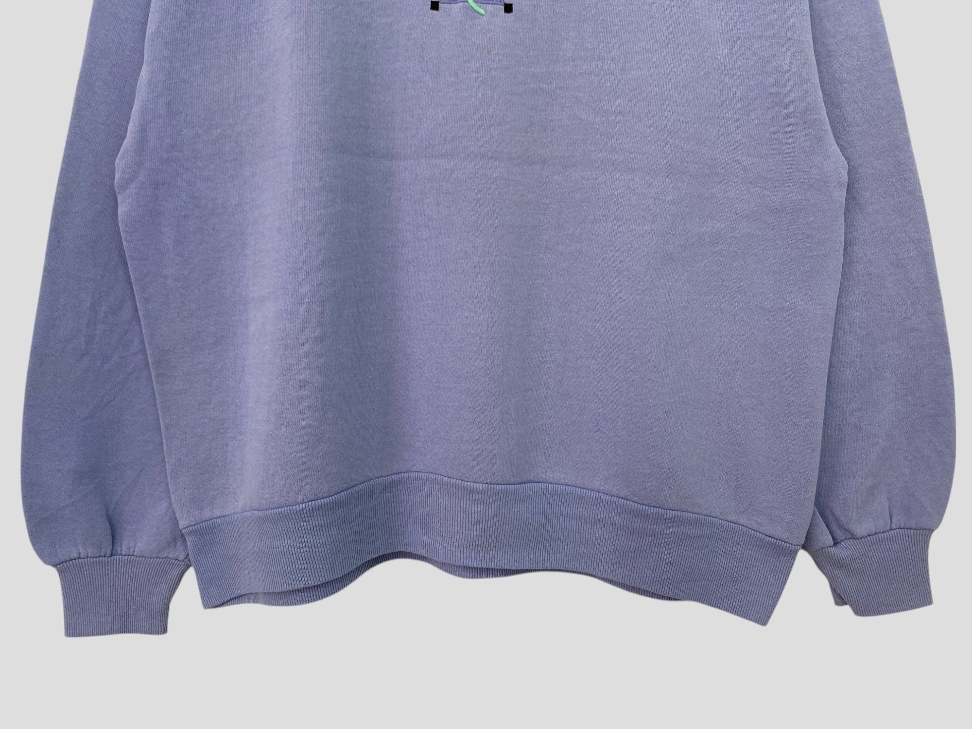 Vintage Vintage 90s Top Stich Sweatshirt Purple Collarneck L Size Size US L / EU 52-54 / 3 - 4 Thumbnail