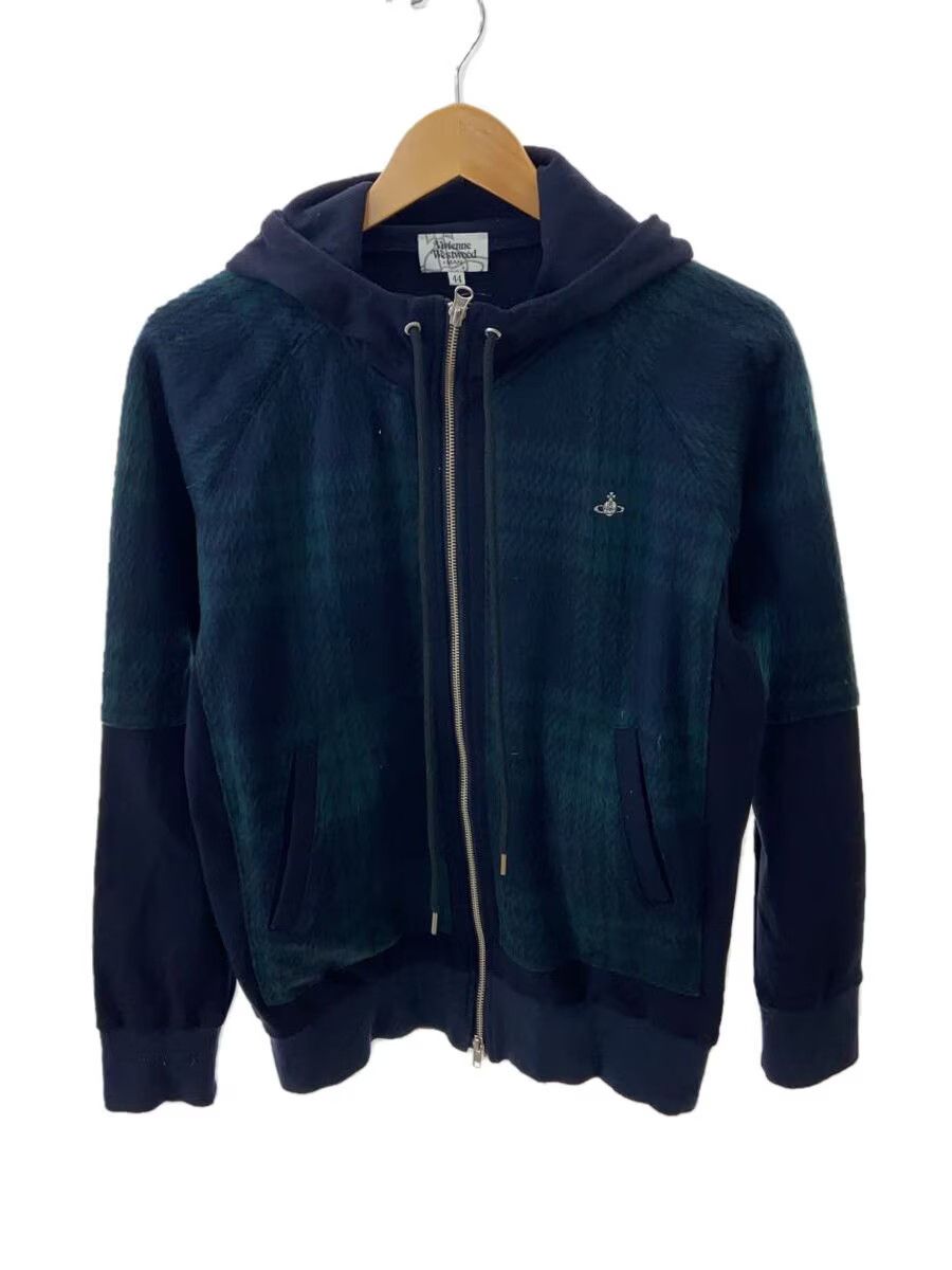 Vivienne Westwood Plaid Orb Zip Hoodie Size US S / EU 44-46 / 1 - 1 Thumbnail