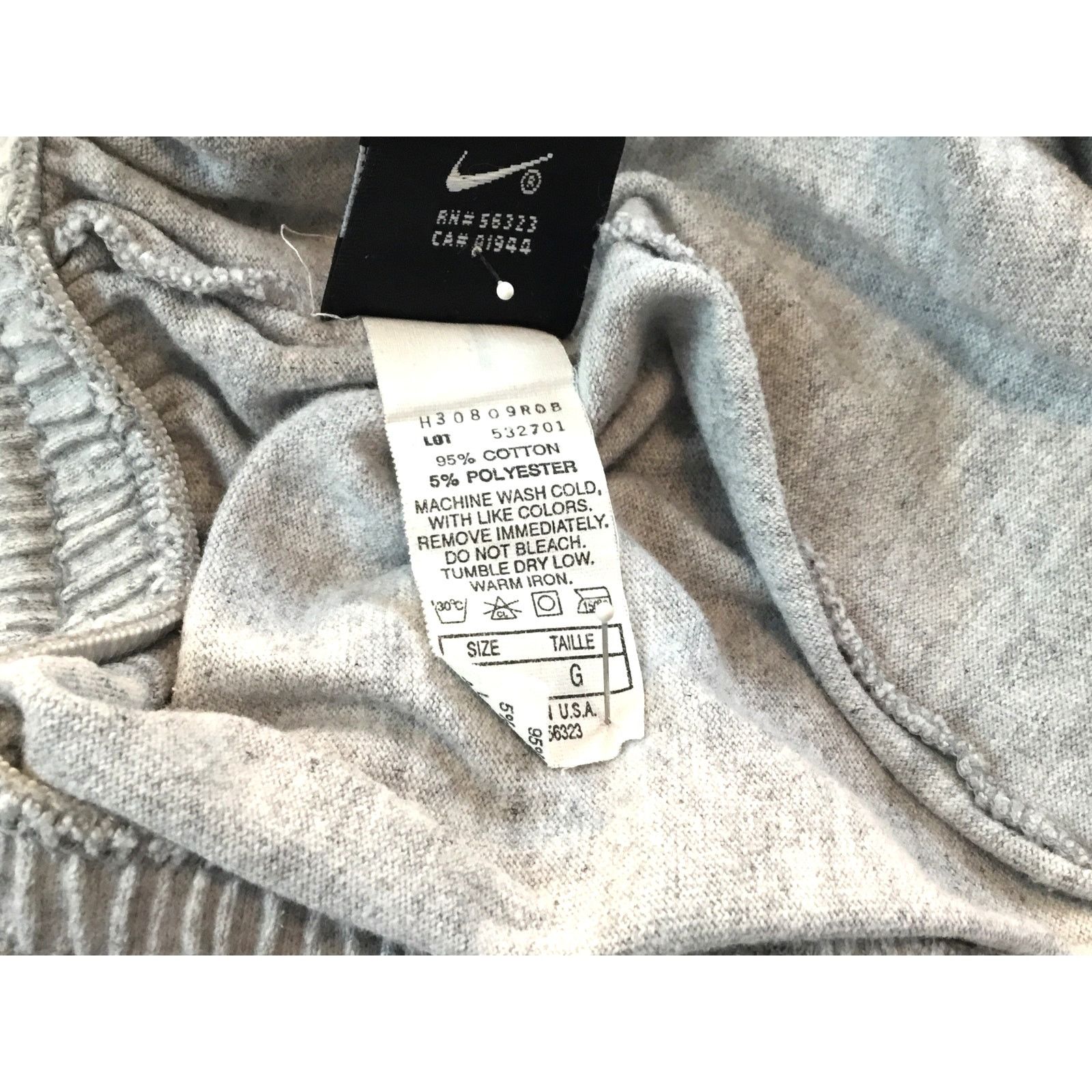 Nike Nike Sweatpants Jogger Sportswear Heather Gray Size Large Size US 36 / EU 52 - 6 Thumbnail
