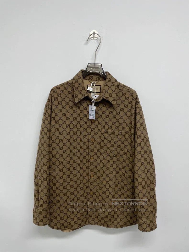 Gucci Gucci Old flower full print plush coat Size US M / EU 48-50 / 2 - 1 Thumbnail