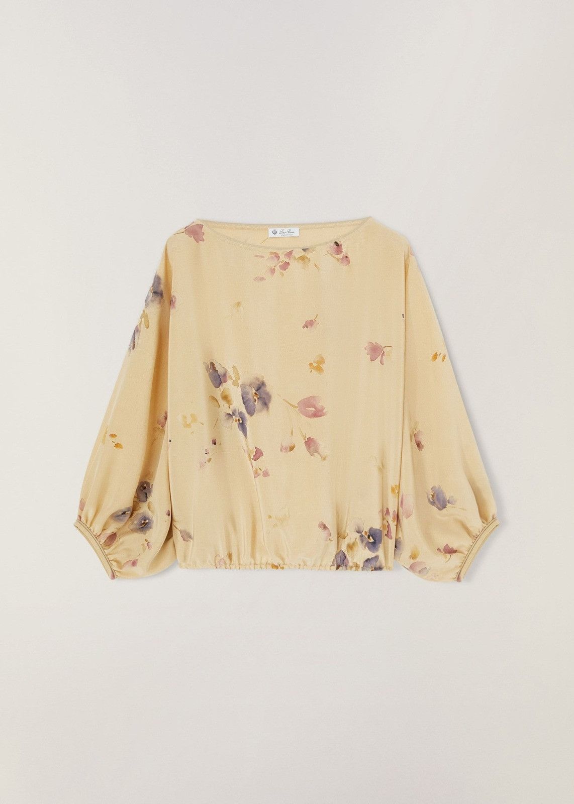 Loro Piana o1srvl11e0825 FAM9897 Blouse in Beige Size XS / US 0-2 / IT 36-38 - 1 Thumbnail