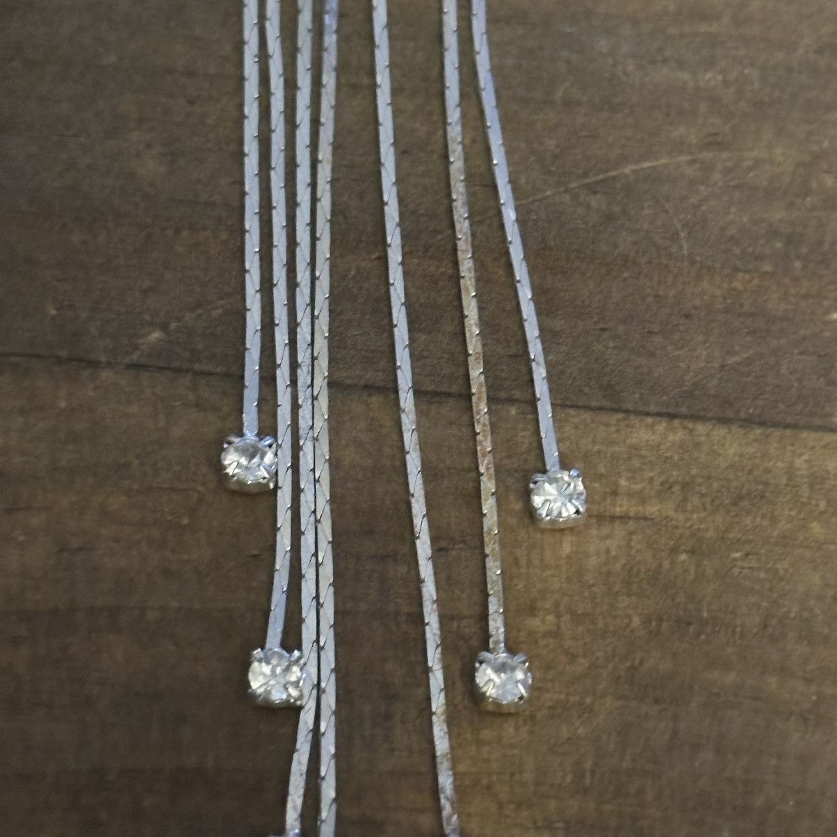 Other Silver tone fringe necklace Size ONE SIZE - 3 Thumbnail