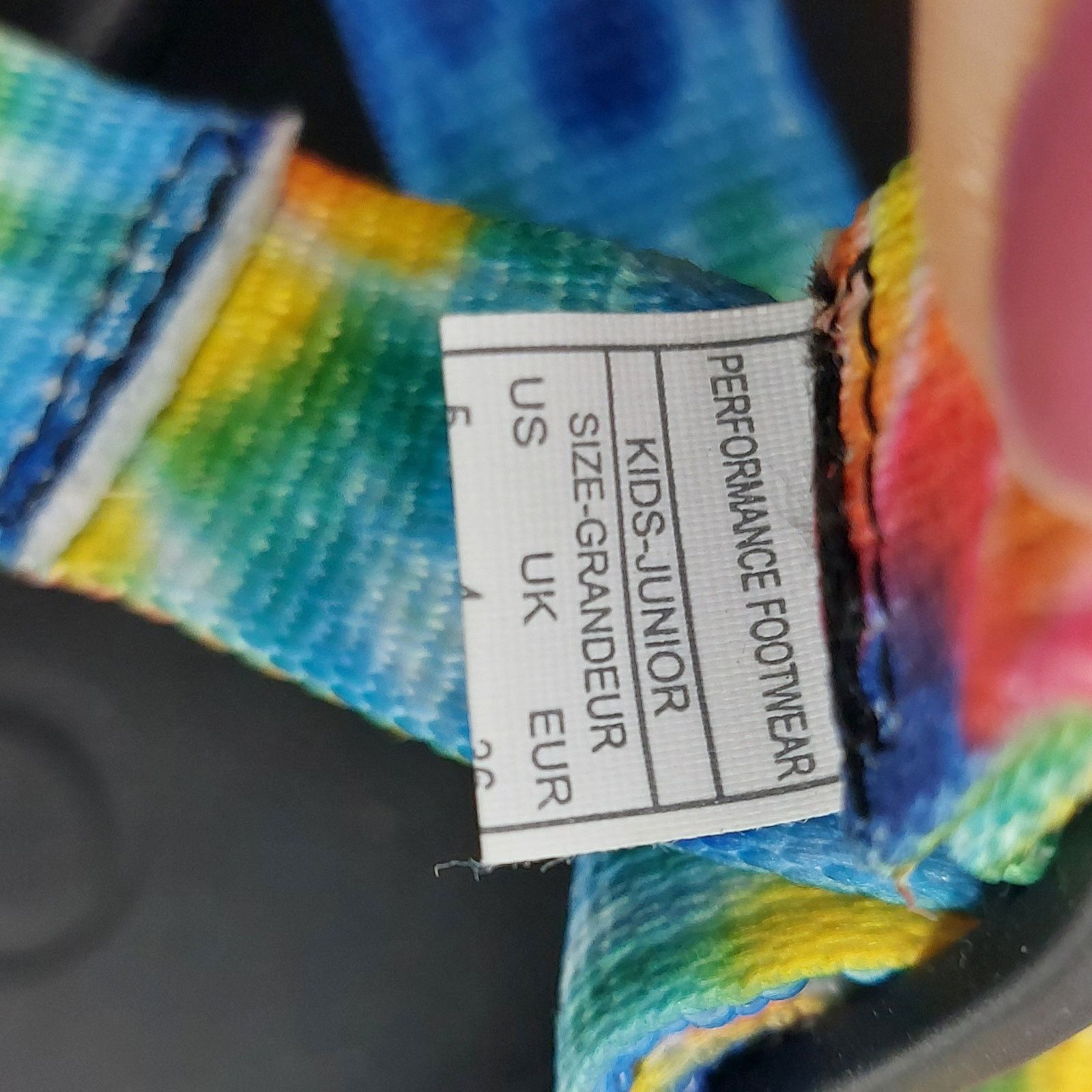 Chaco Chaco Chillo Kids Unisex Size 5 Tie Dyle Slip On Slides Size US 5 / IT 35 - 7 Thumbnail