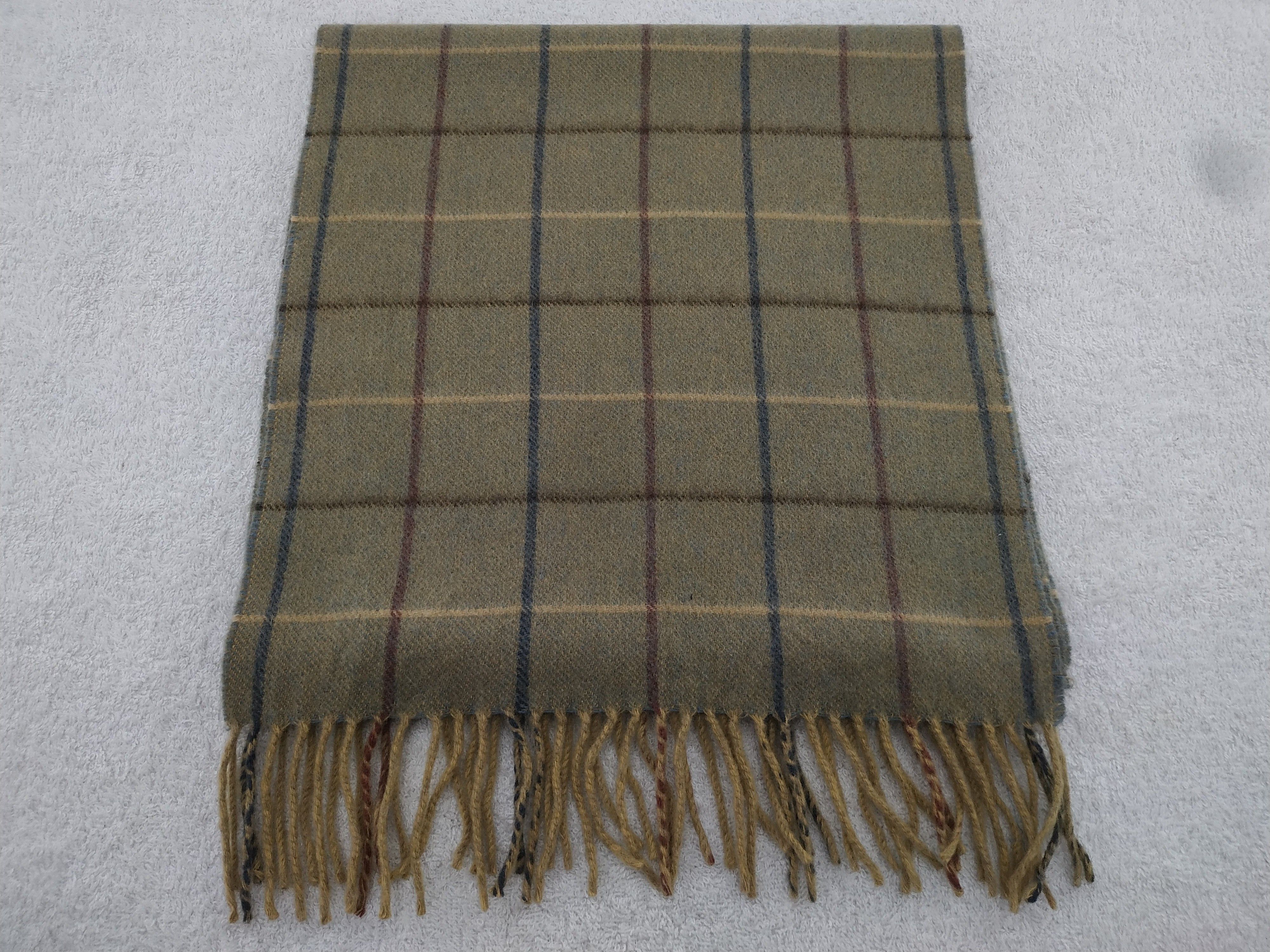 Burberry × Vintage Burberry Scarf / Muffler / Neckwear - WW522 Size ONE SIZE - 2 Thumbnail