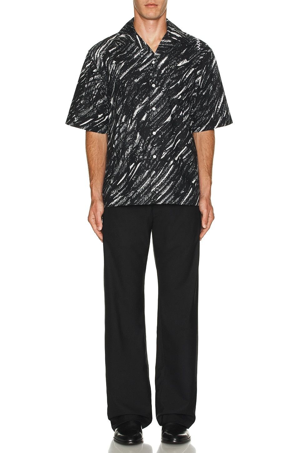 Marni o1w1db11125 Crayon Print Shirt in Black Size US S / EU 44-46 / 1 - 4 Thumbnail