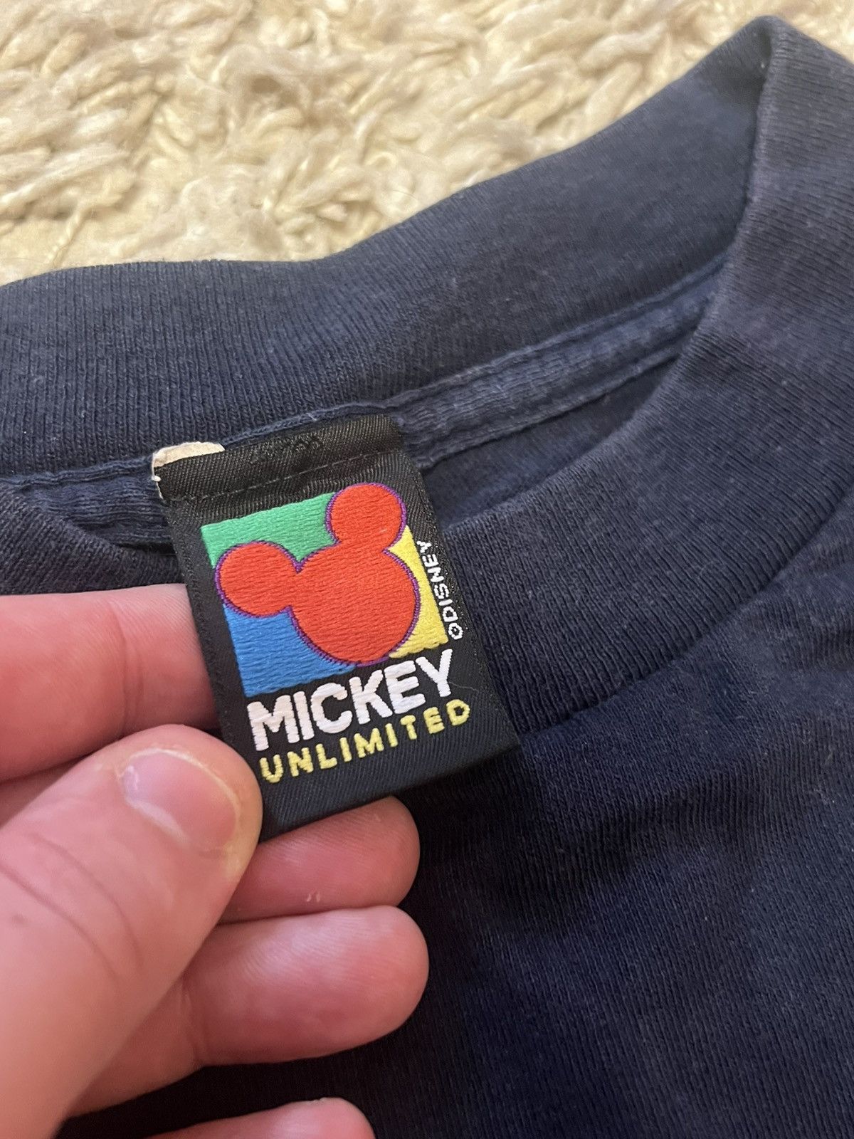 Disney Vintage Disney Mickey Mouse unlimited rare t-shirt y2k Size US L / EU 52-54 / 3 - 4 Thumbnail
