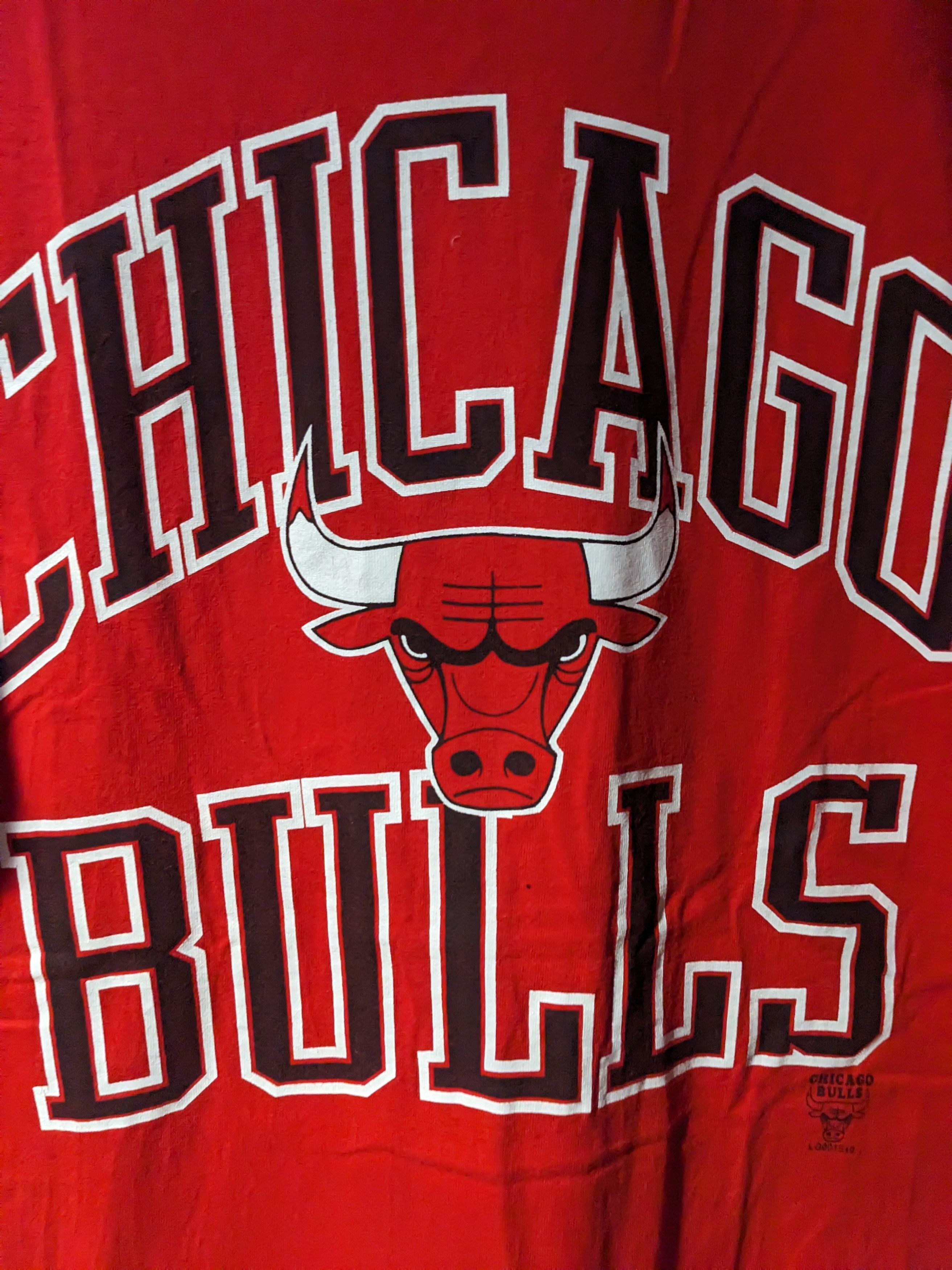 NBA Vintage 90s Chicago Bulls NBA Baseball Jordan T-Shirt Size US XL / EU 56 / 4 - 2 Thumbnail