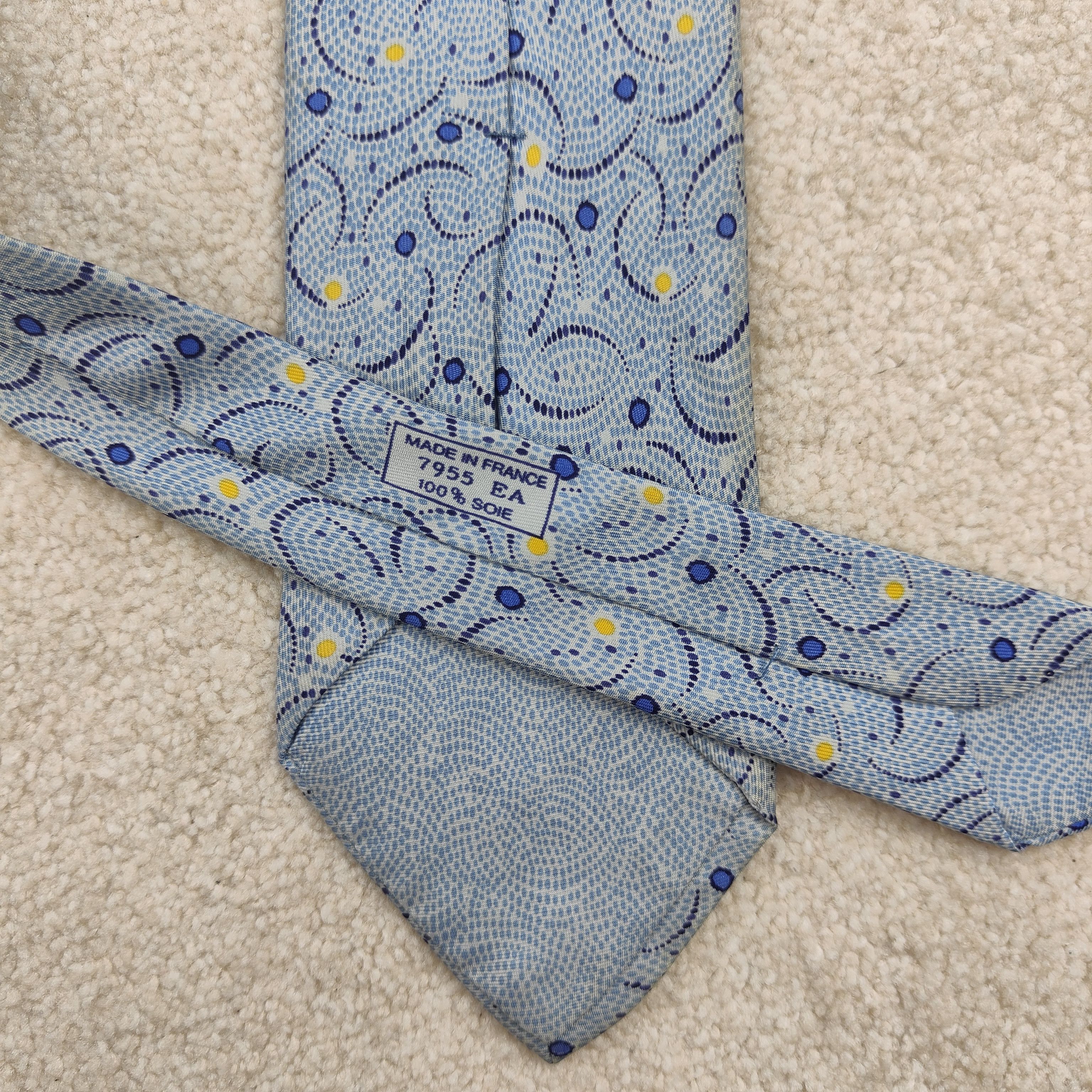 Hermes Hermes Paris Silk Tie Fireworks 7955 EA Size ONE SIZE - 3 Thumbnail