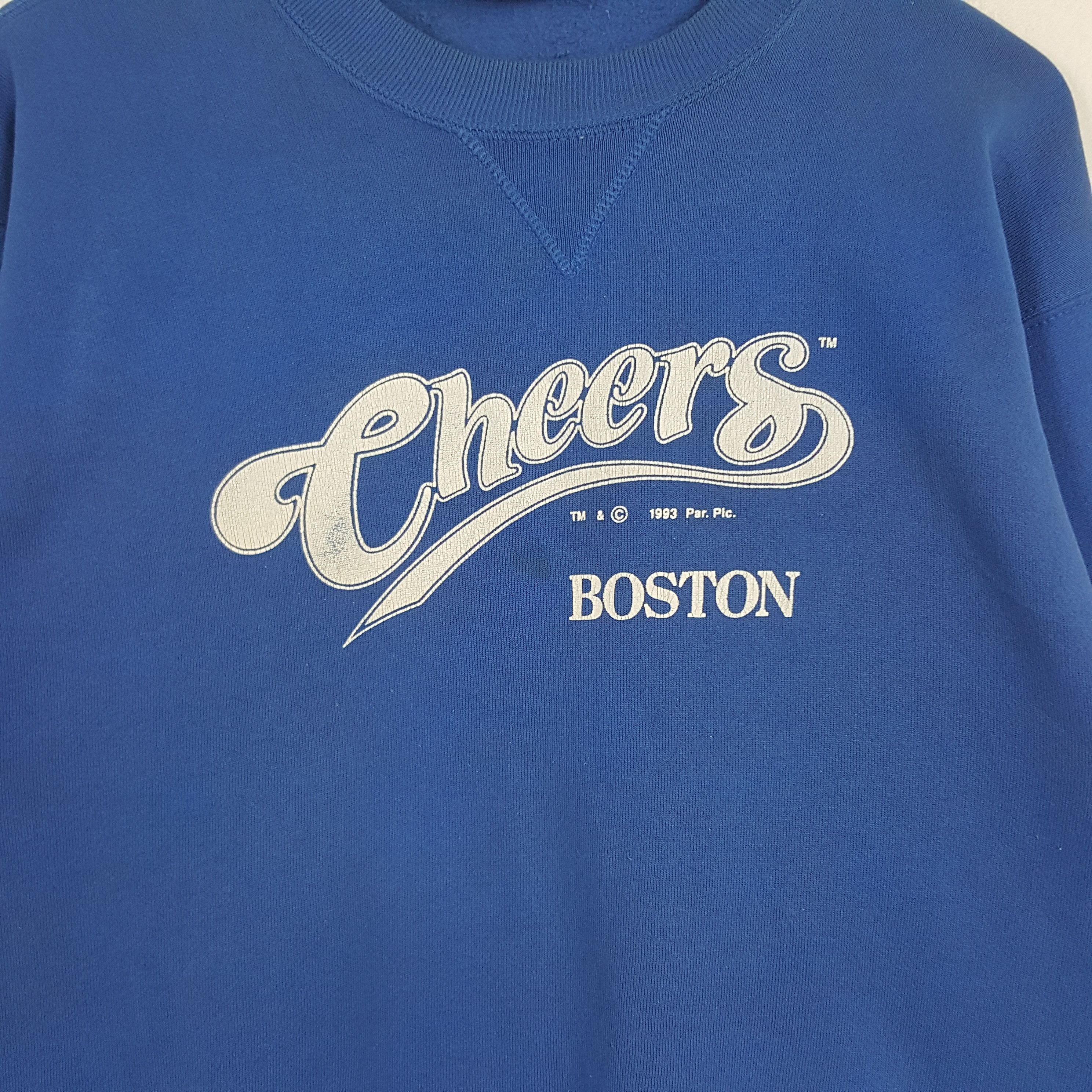 Vintage Vintage Cheers Boston American Movie TV 1993 Sweatshirt Size US M / EU 48-50 / 2 - 2 Thumbnail