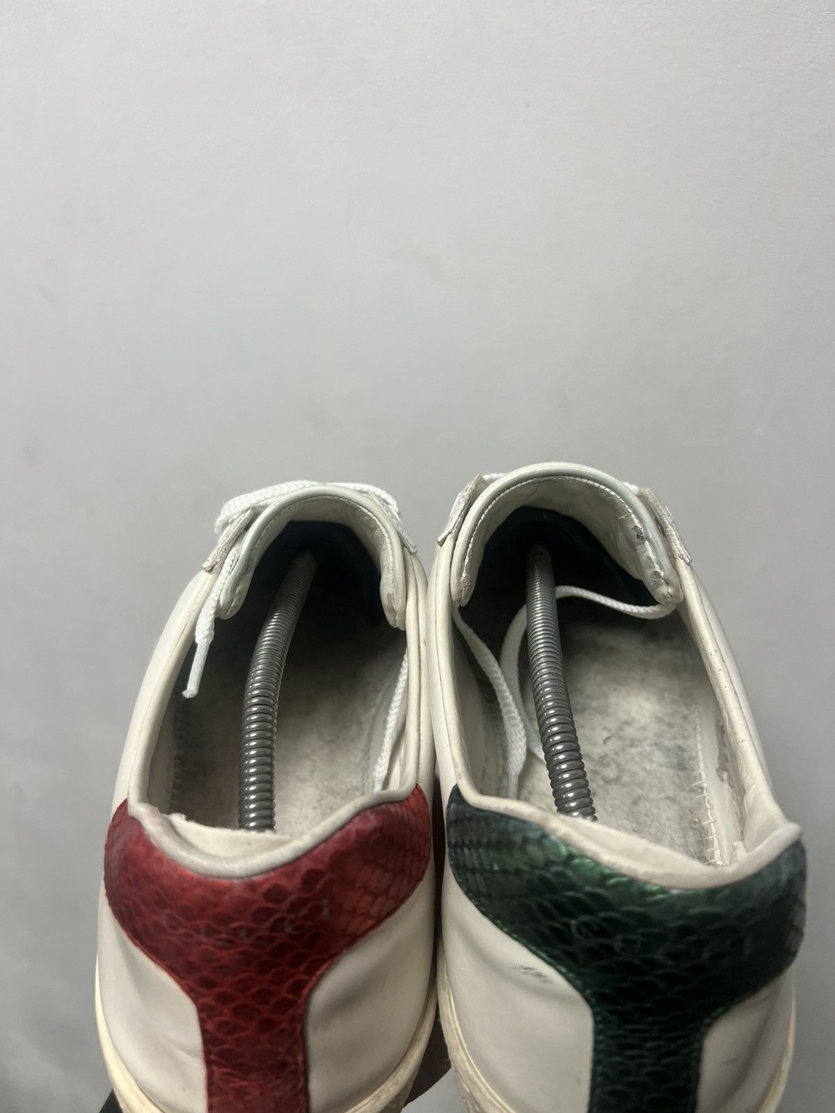 Gucci Gucci low top sneakers Bianoco/BBR/Blue Size US 8.5 / EU 41-42 - 8 Thumbnail