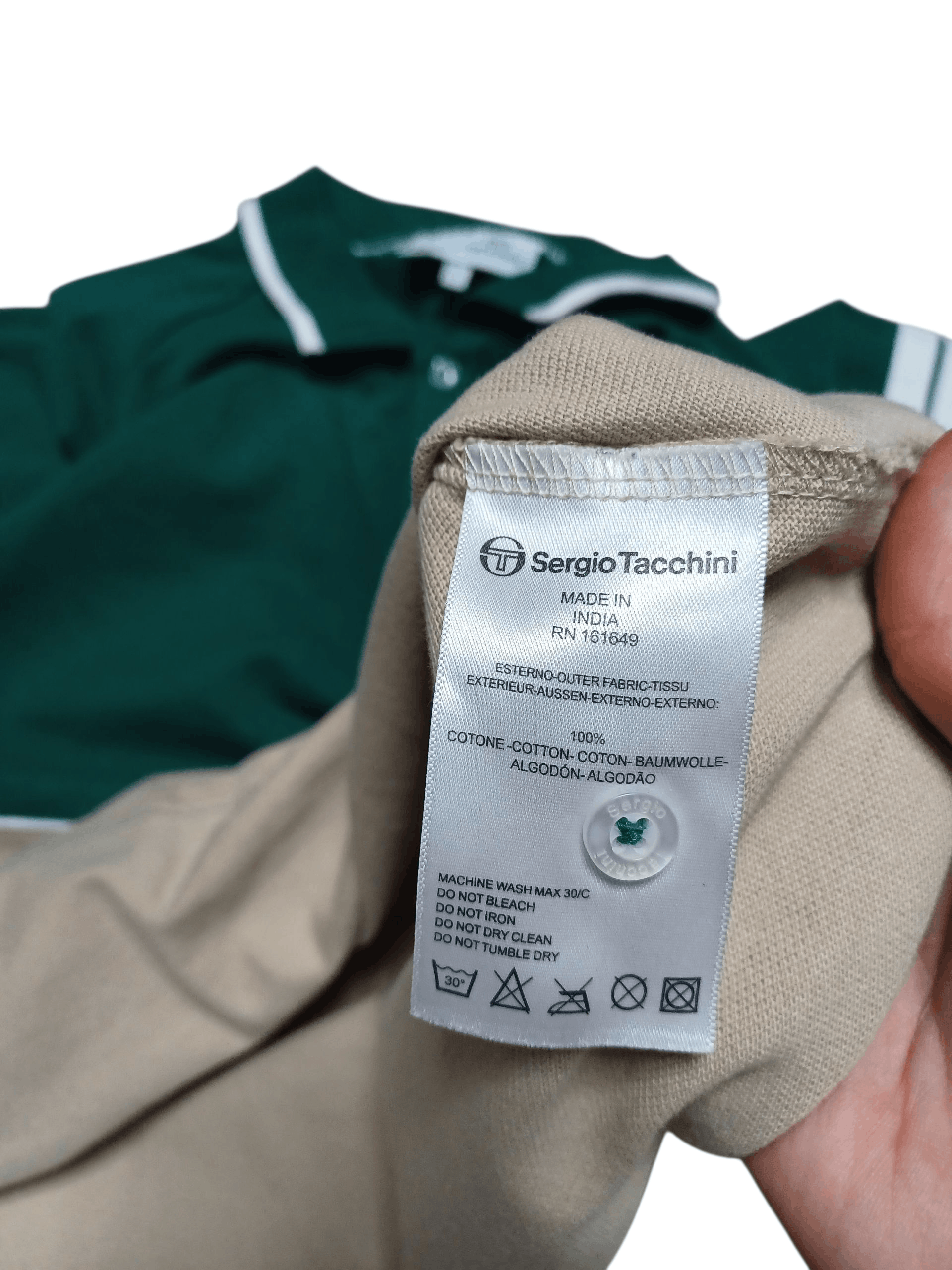 Sergio Tacchini SERGIO TACCHINI VINTAGE POLO SHIRT Size US XL / EU 56 / 4 - 5 Thumbnail
