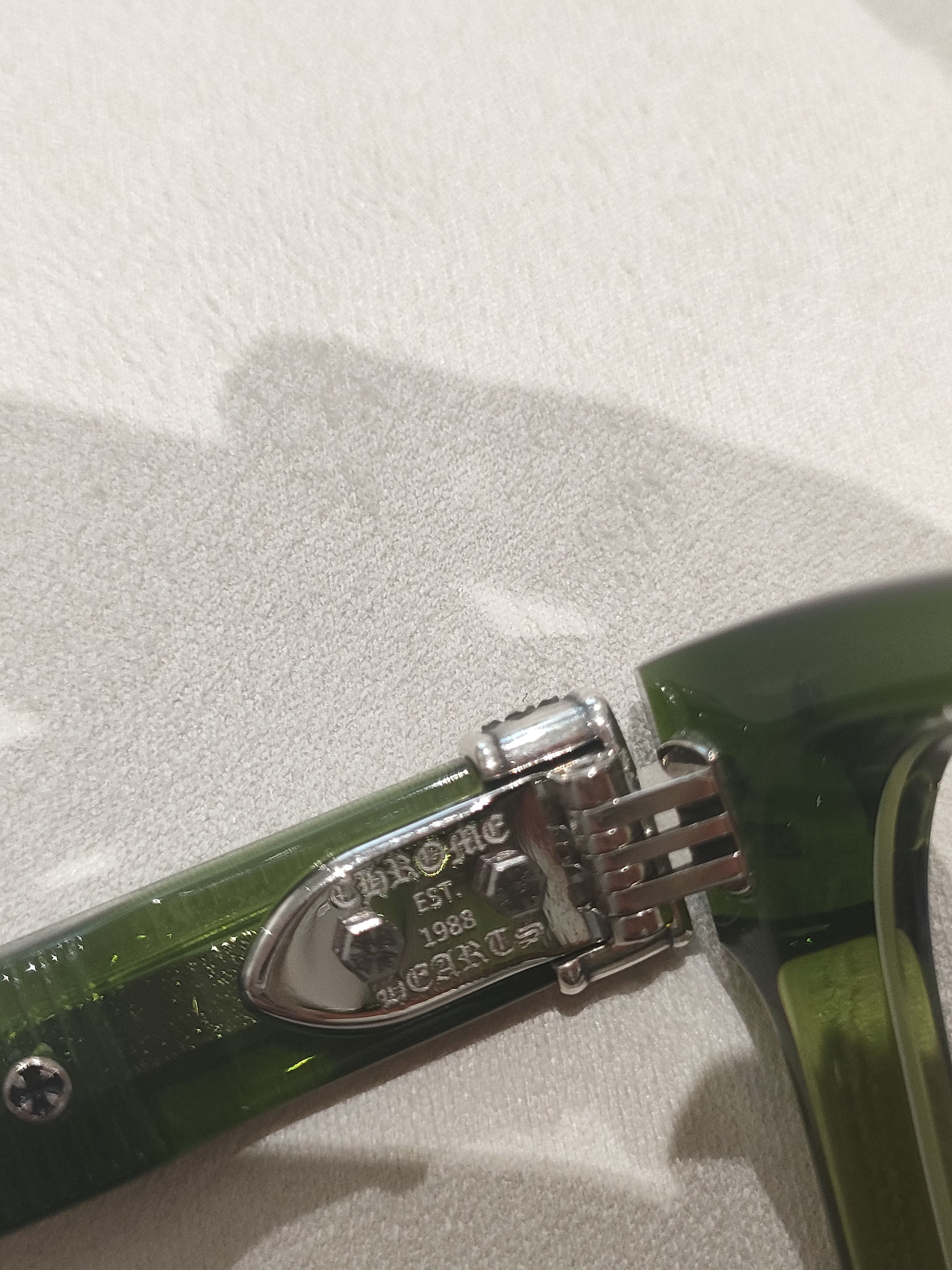 Chrome Hearts Chrome Hearts Pen 15 DOLV Glasses Frame Size ONE SIZE - 9 Thumbnail