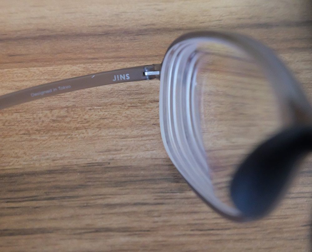 JINS JINS Short Temple URF-19A-007 Glasses Size ONE SIZE - 5 Thumbnail